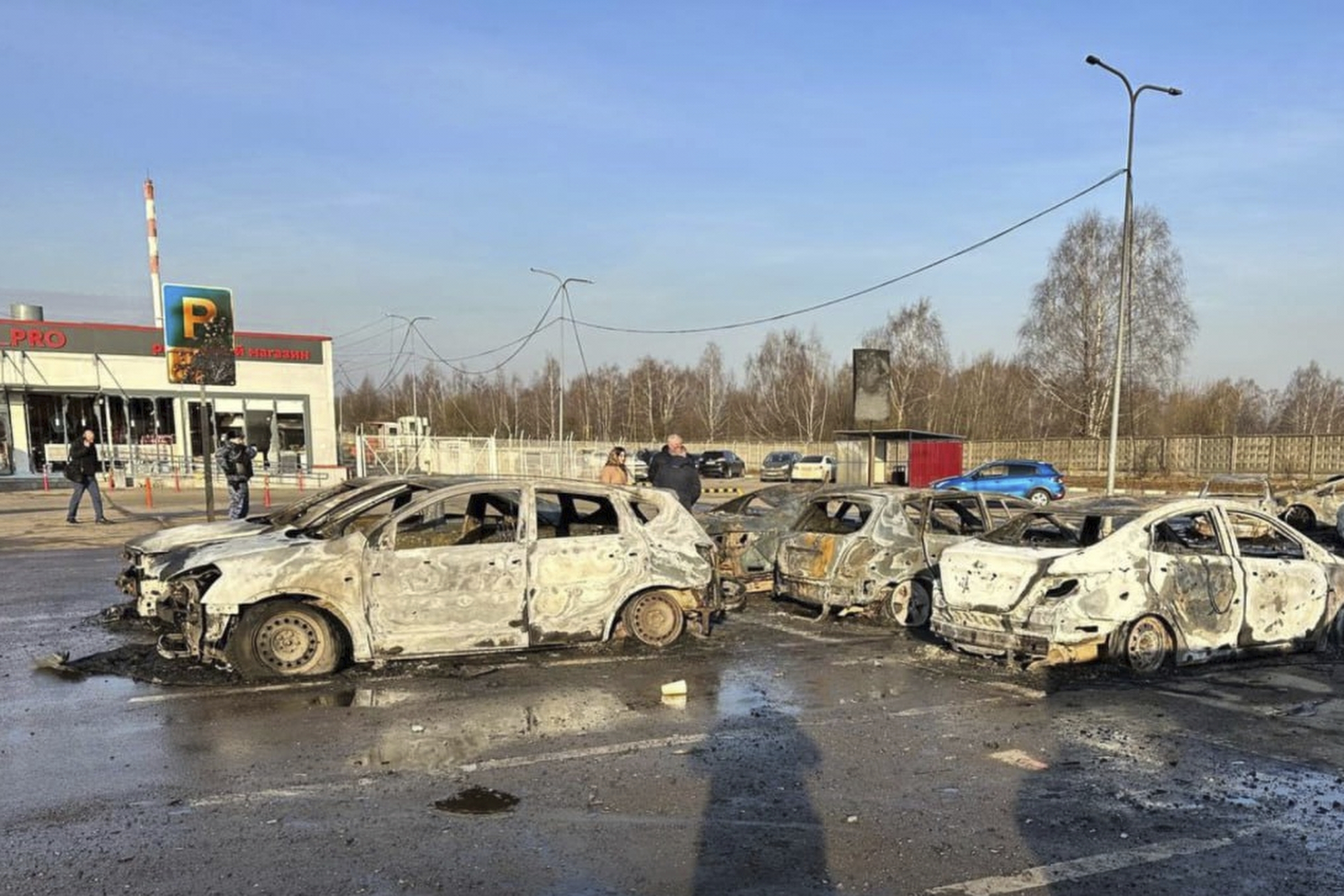Moscow targeted by Ukrainian drone attack