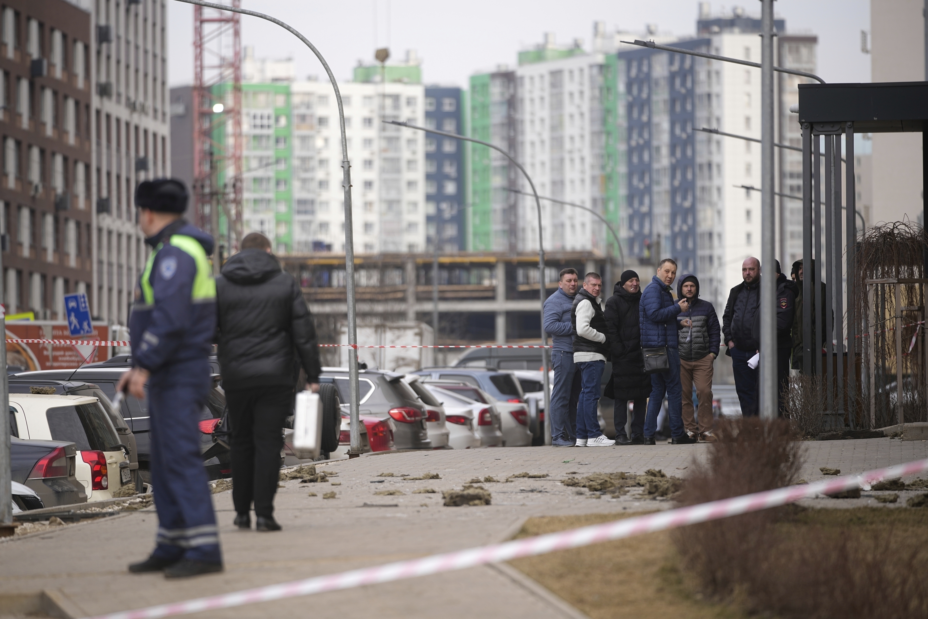 Moscow targeted by Ukrainian drone attack