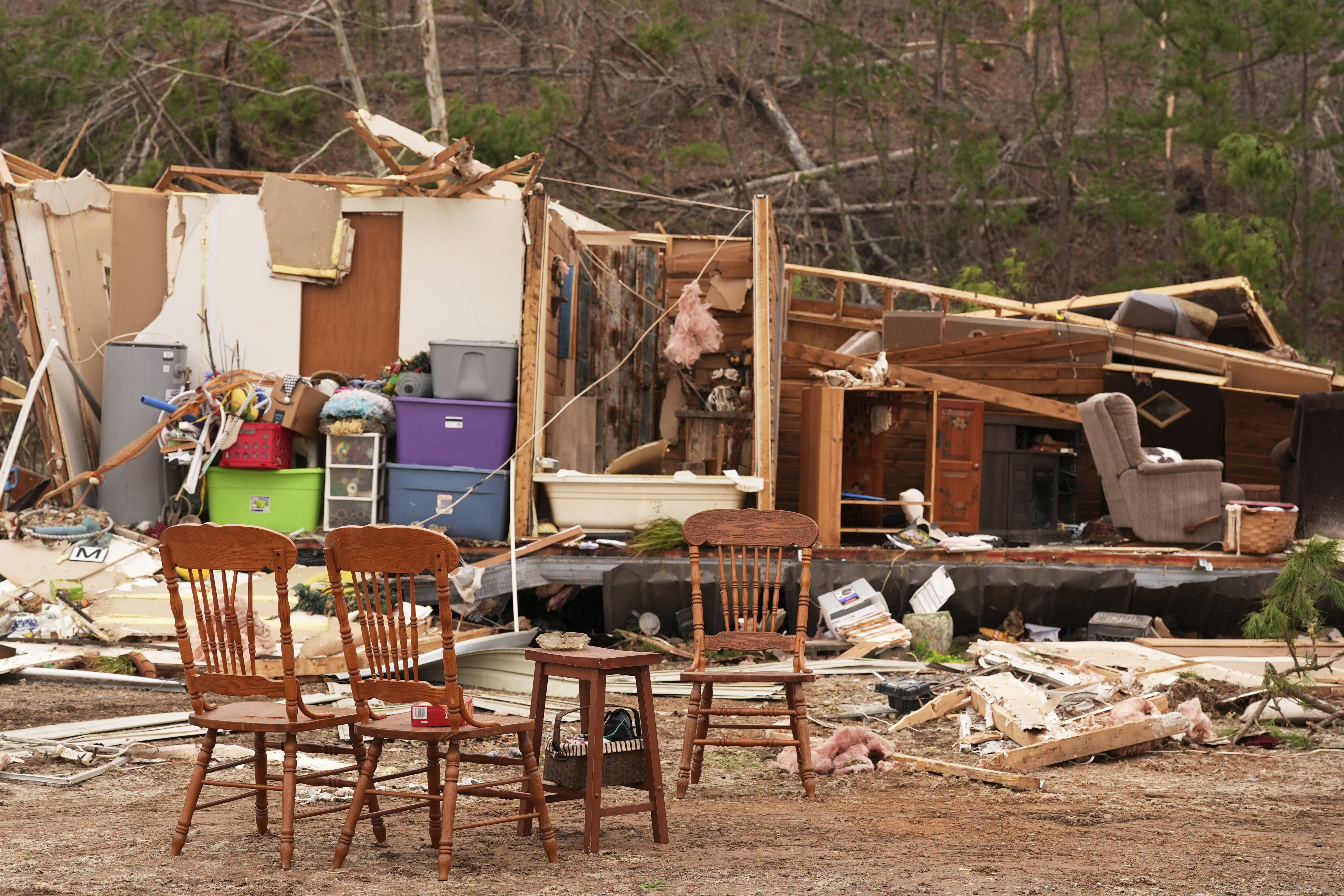 Severe weather system leaves trail of destruction across the US