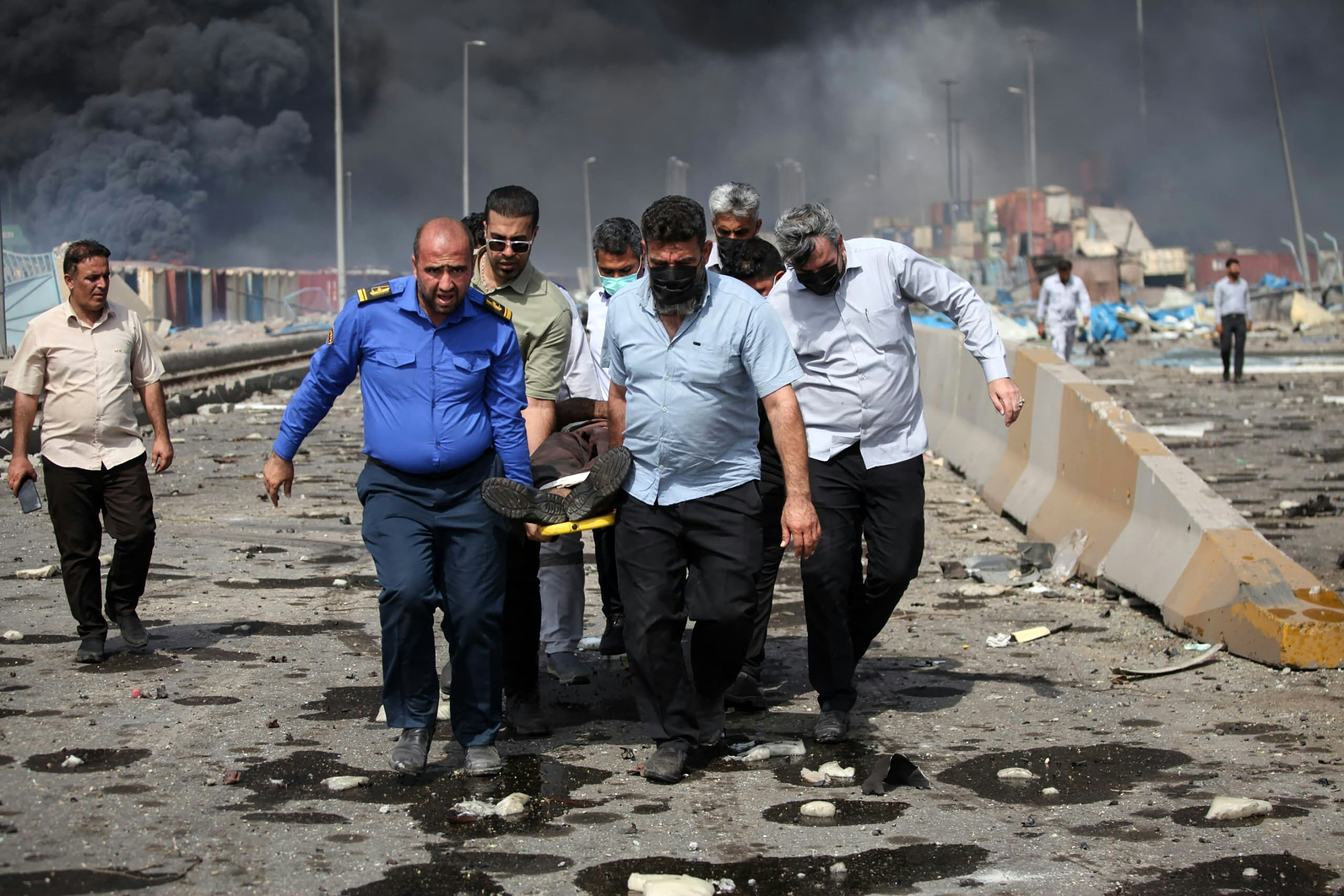 Deadly explosion shakes Iran, hundreds hospitalized after port fire
