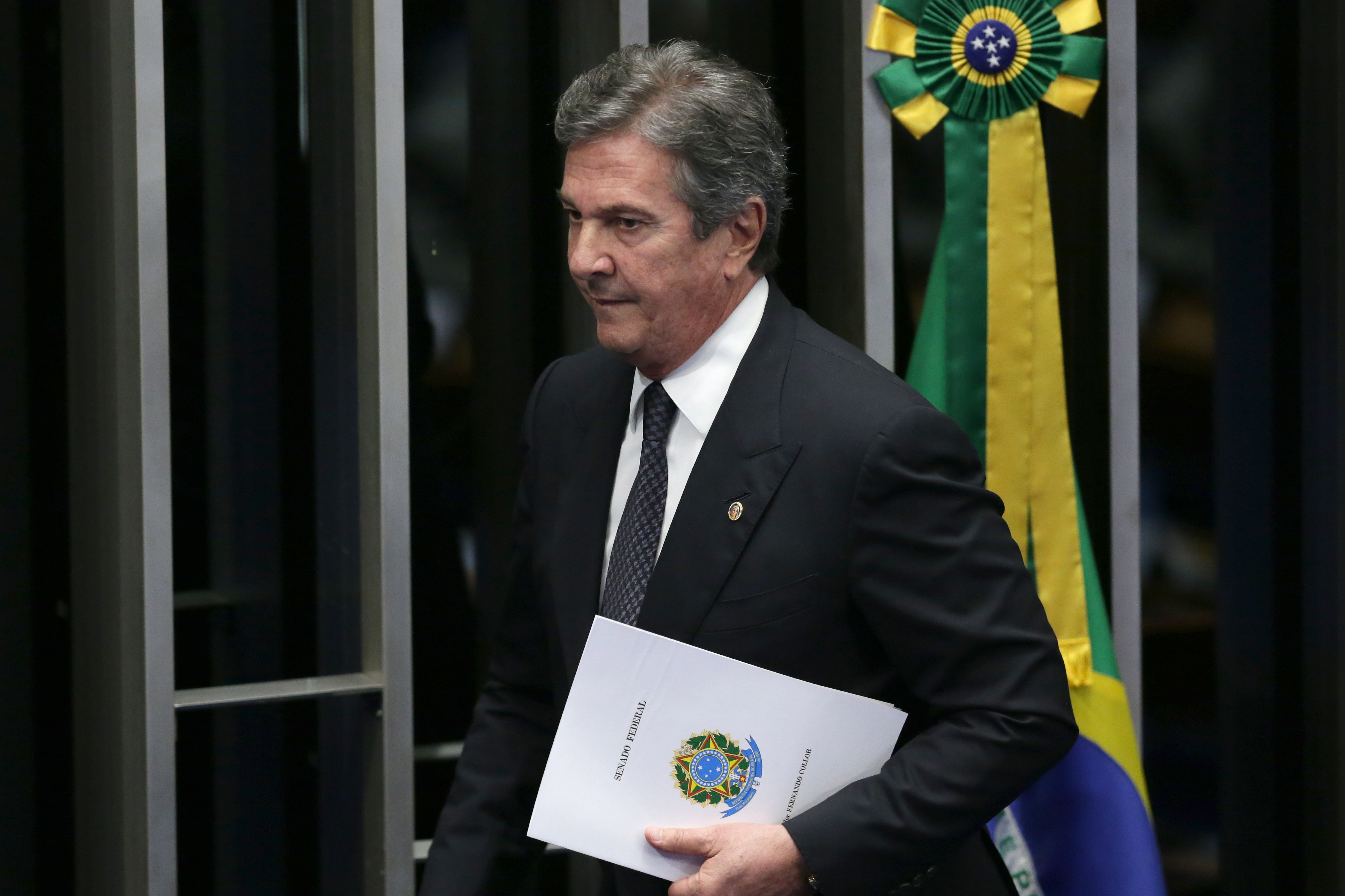 Brazil's former President Fernando Collor de Mello.