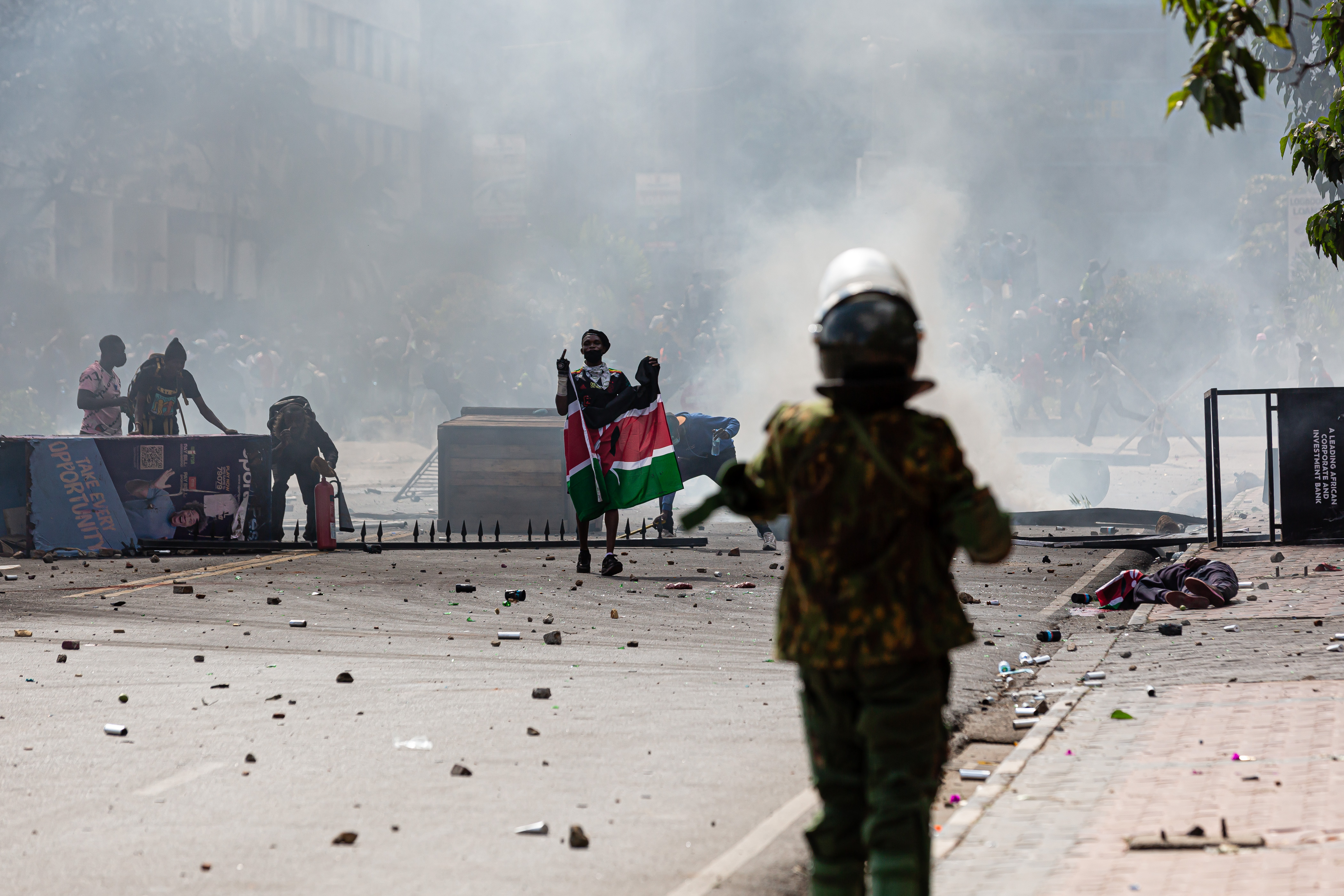 Anti-Tax Protests Resume As Parliament Considers Controversial Finance Bill