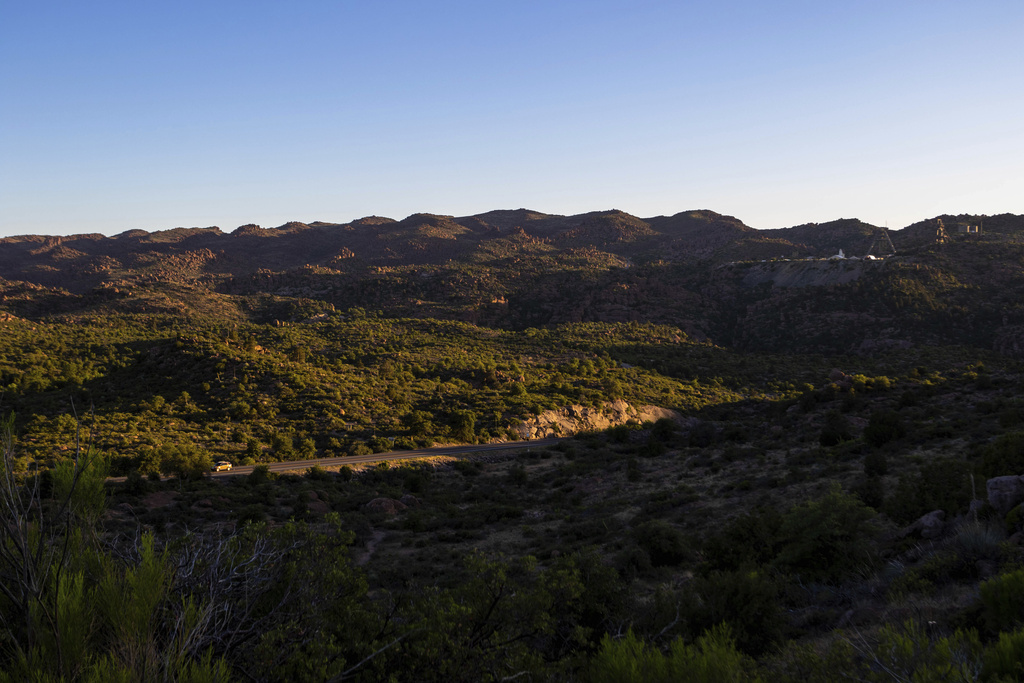 a view of Oak Flat