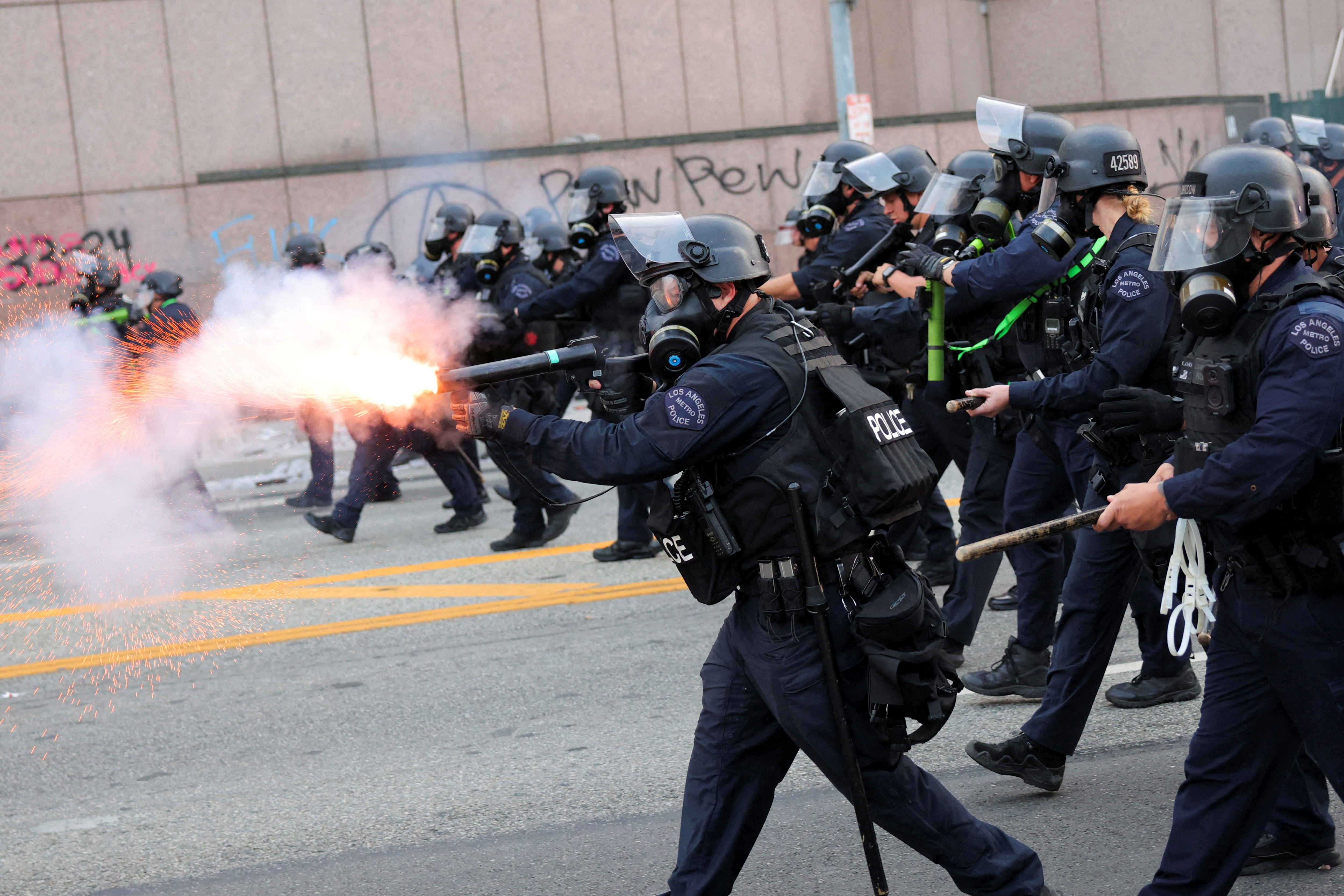 USA ICE RAID PROTEST