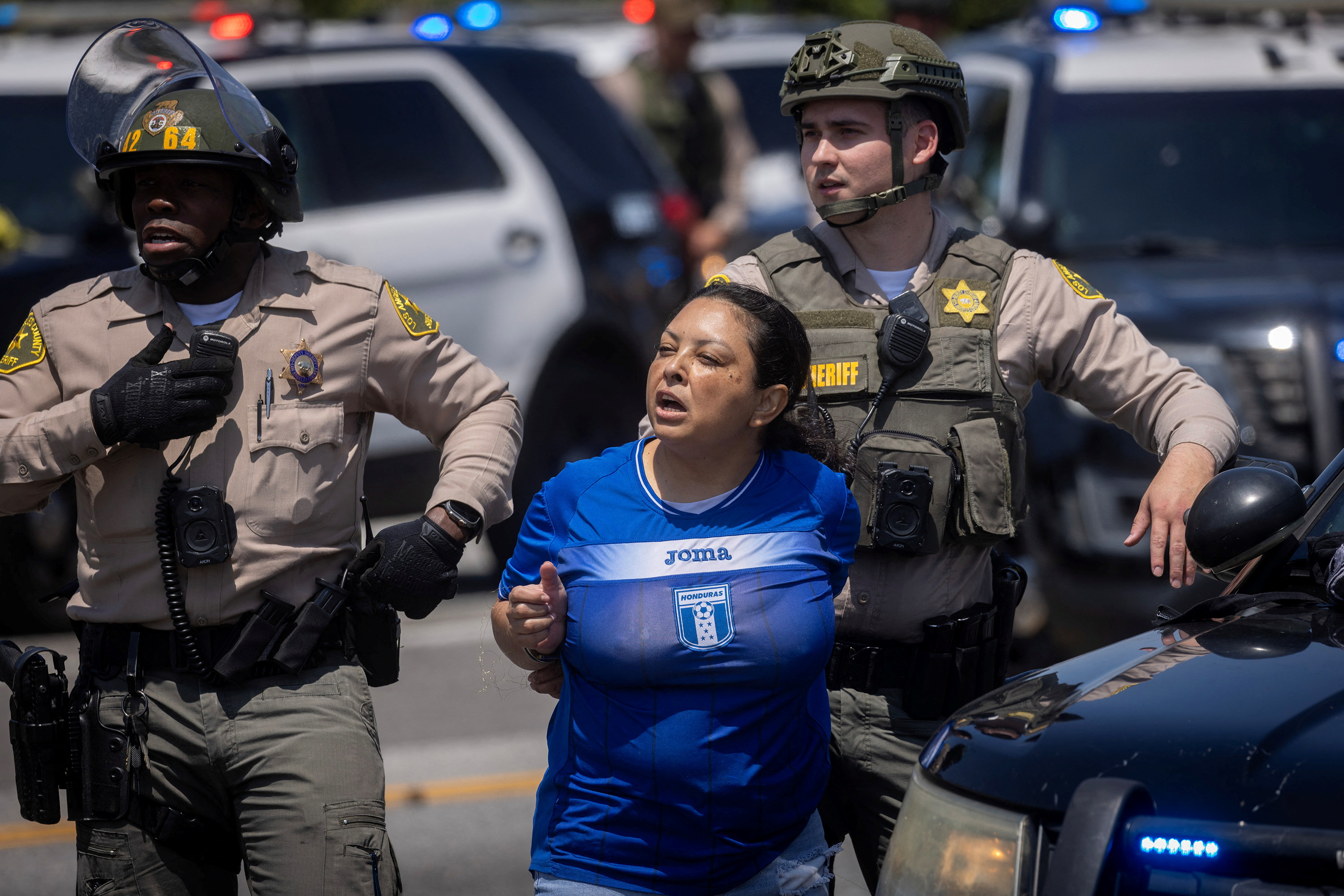 USA ICE RAID PROTEST