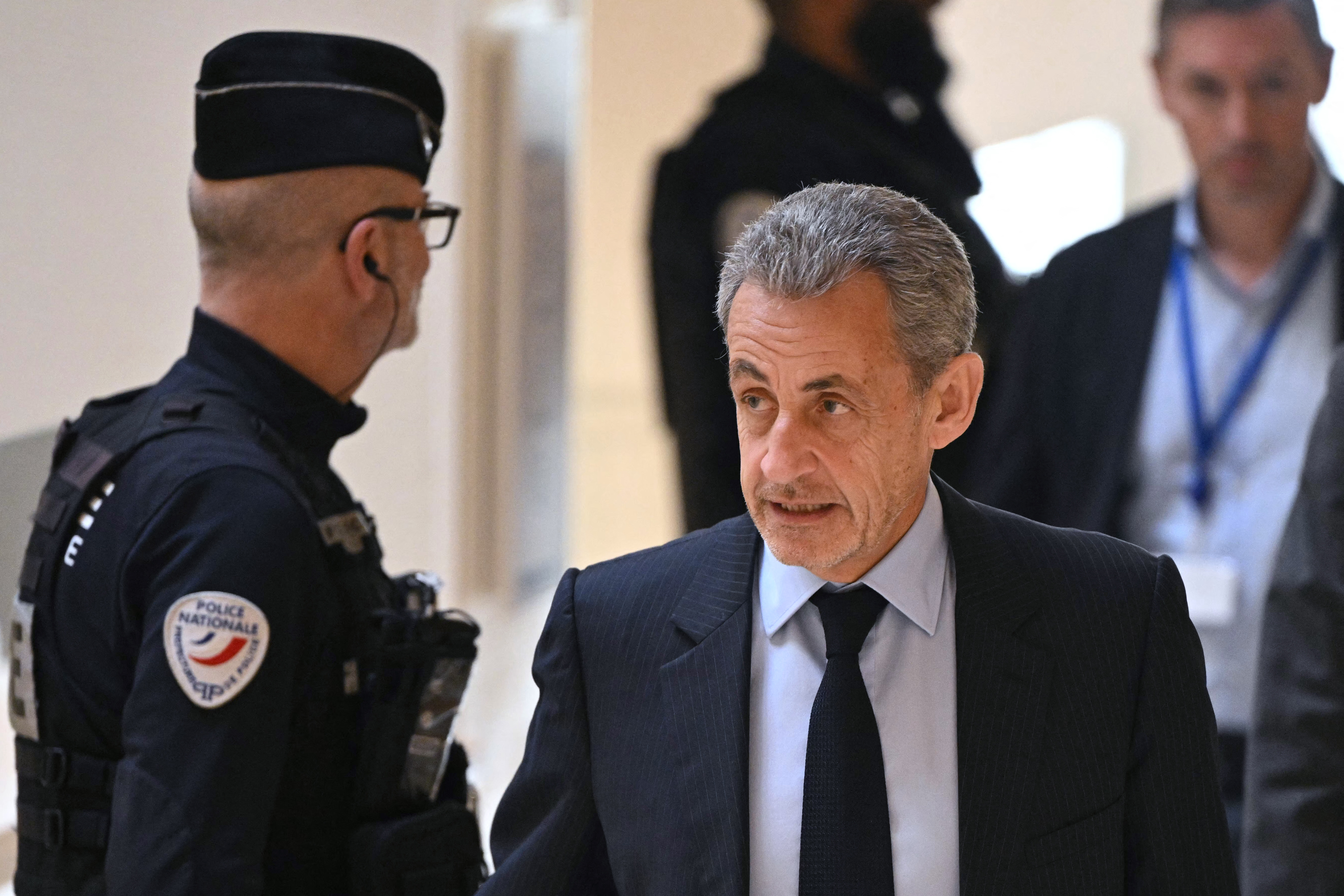 Former French president Nicolas Sarkozy