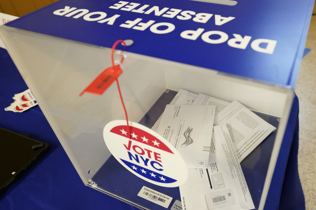 A ballot box