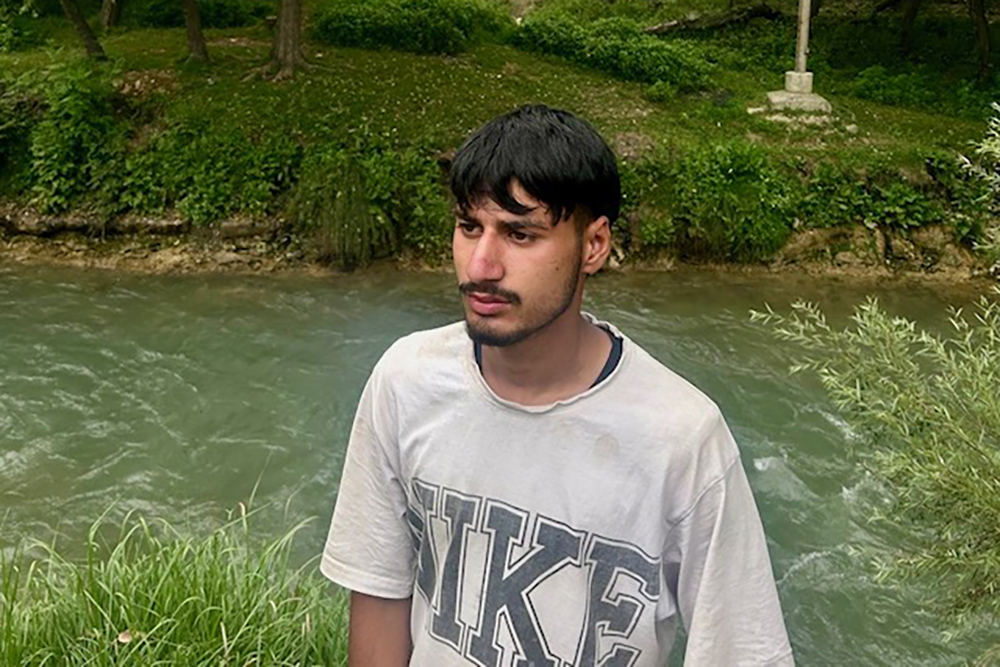 otter in Kashmir