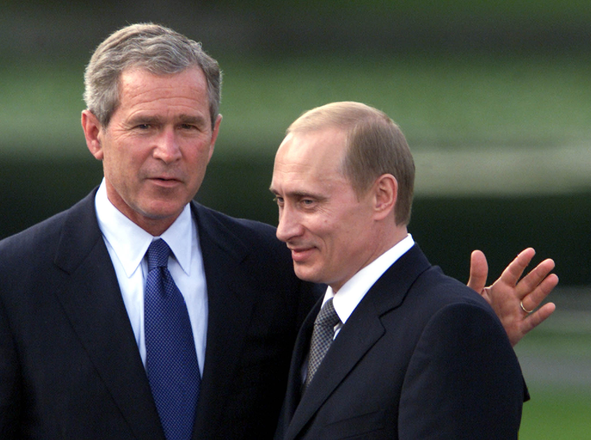 Vladimir Putin's meetings with US presidents over the years