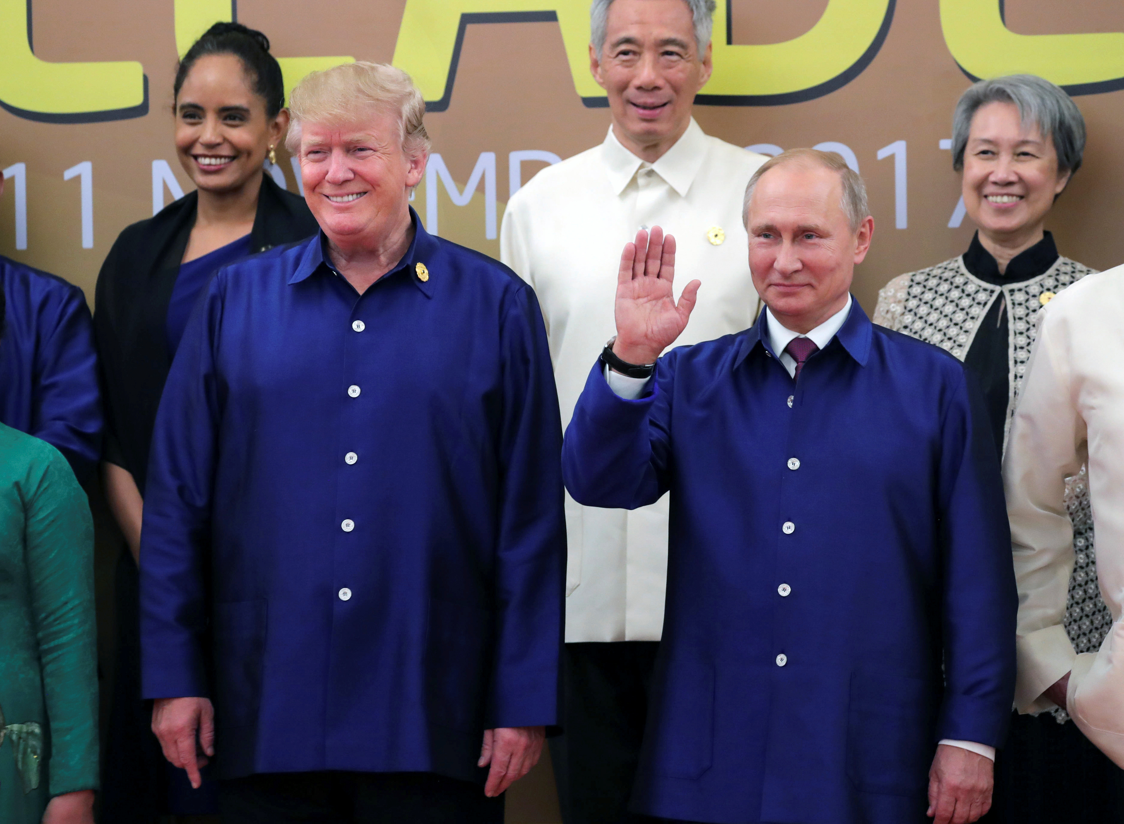 Vladimir Putin's meetings with US presidents over the years