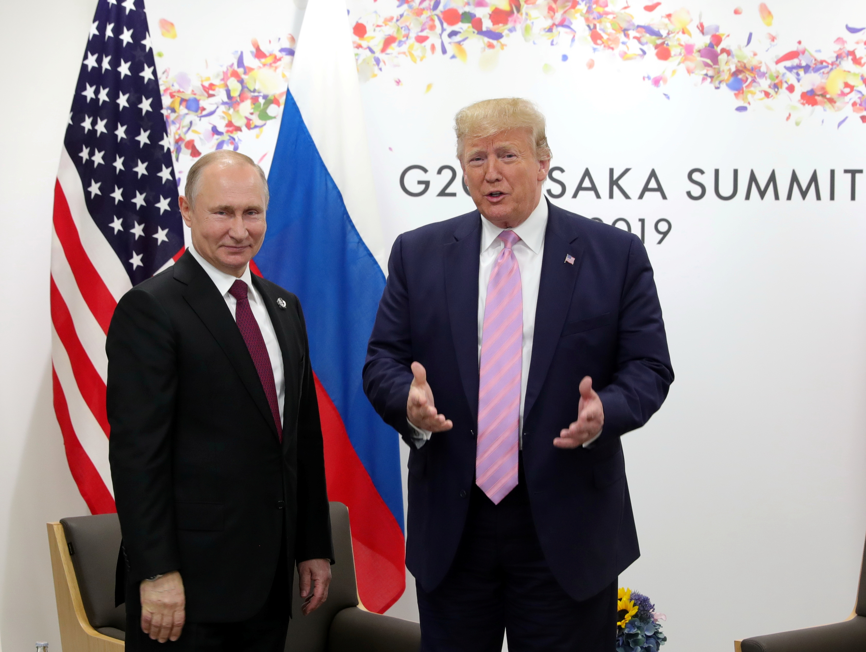 Vladimir Putin's meetings with US presidents over the years