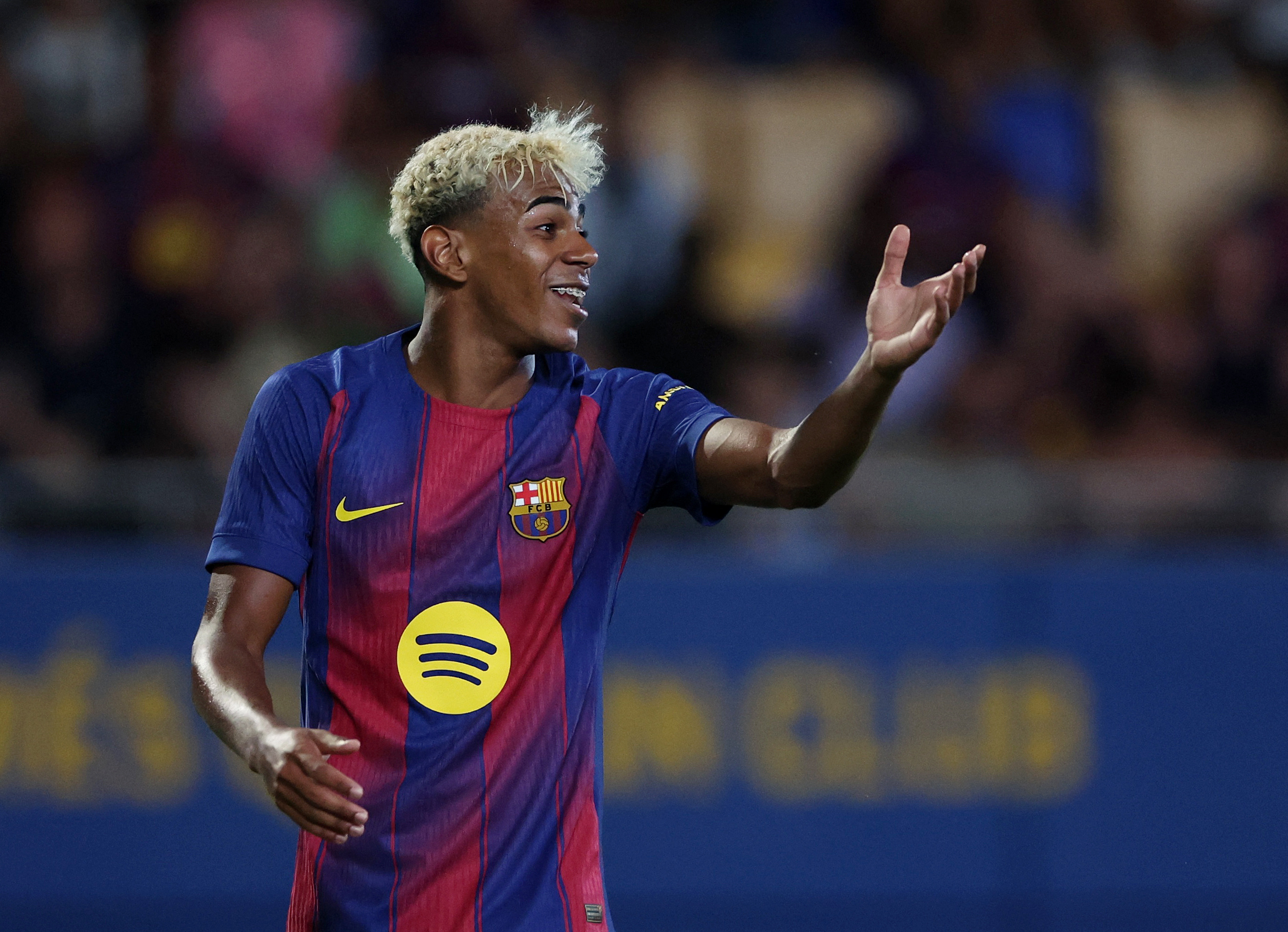 Lamine Yamal could line up at the home stadium of former Barcelona star Lionel Messi