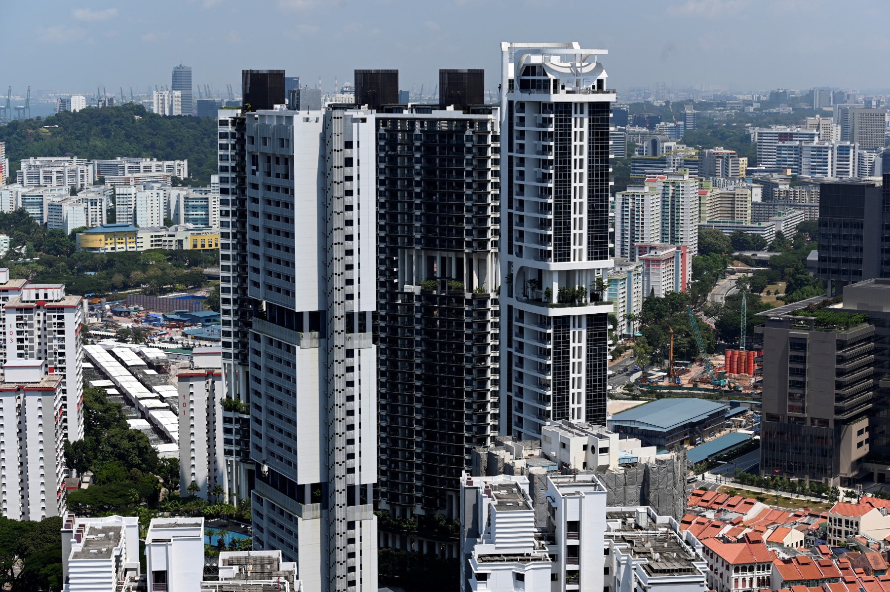 High-rise private condominiums in Singapore