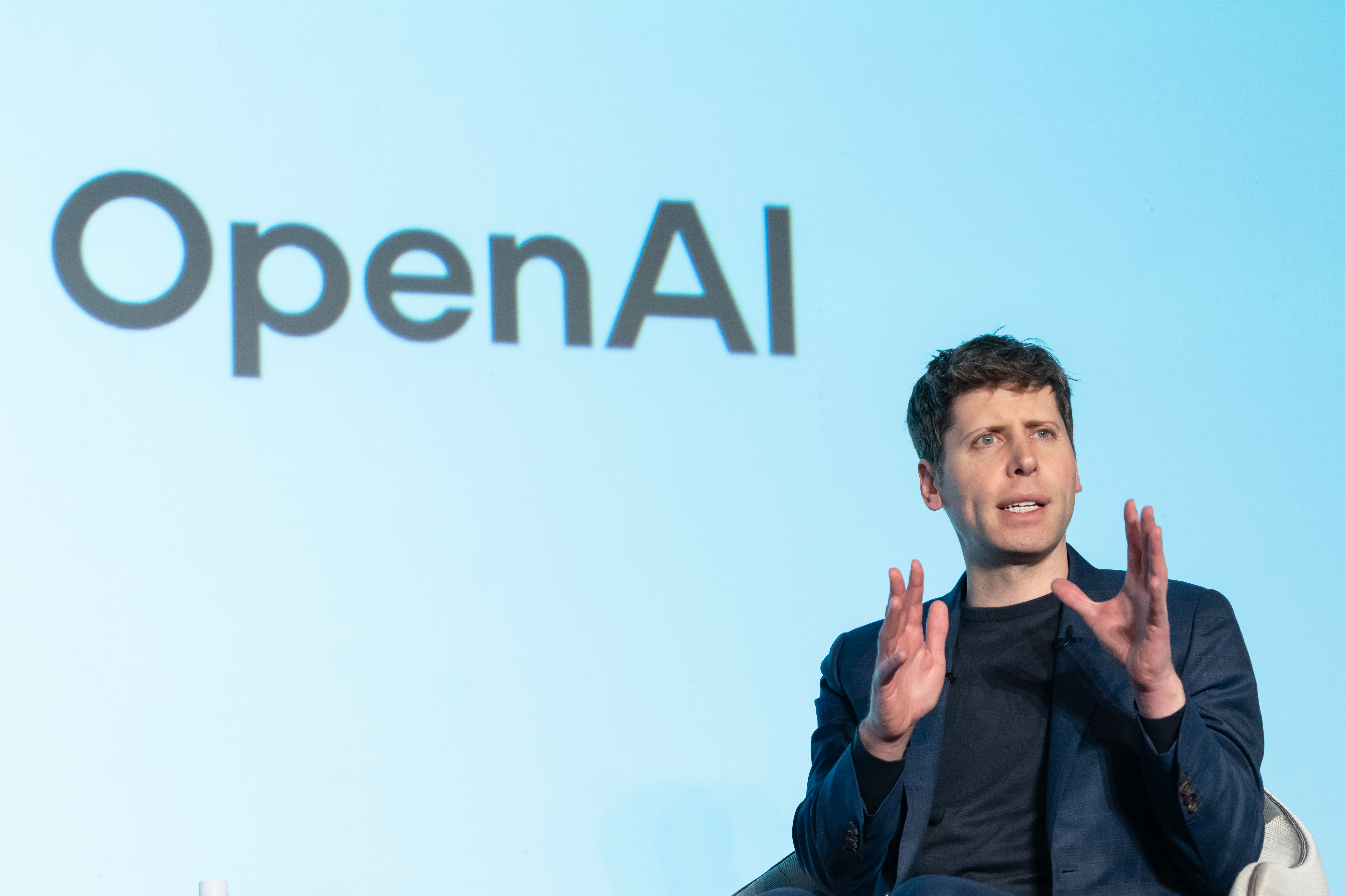 OpenAI CEO Sam Altman speaks at the ‘Transforming Business through AI’ event in Tokyo, Japan, on February 3, 2025