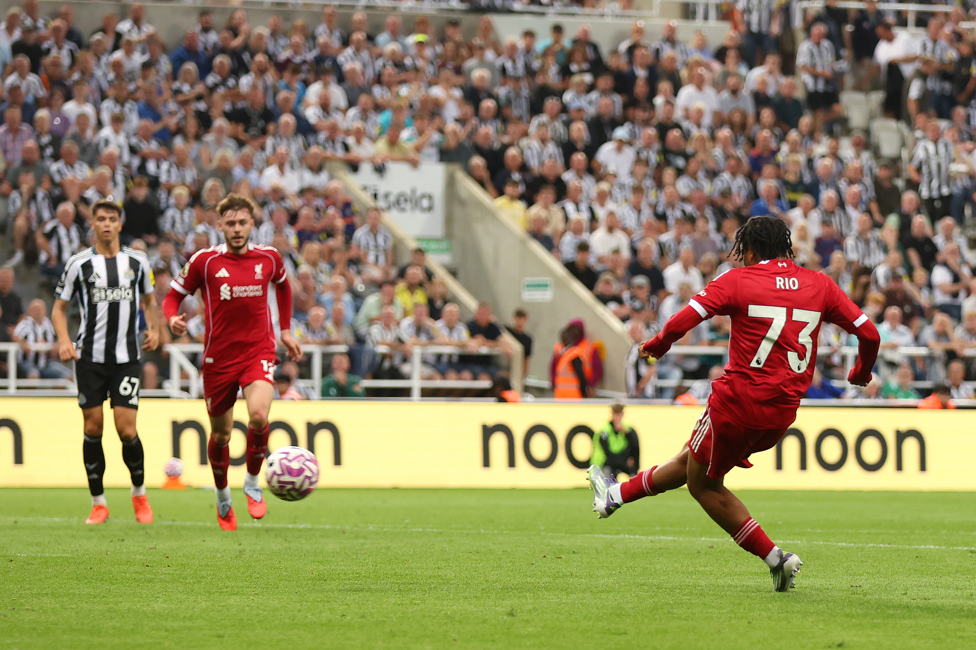 Rio Ngumoha in action.