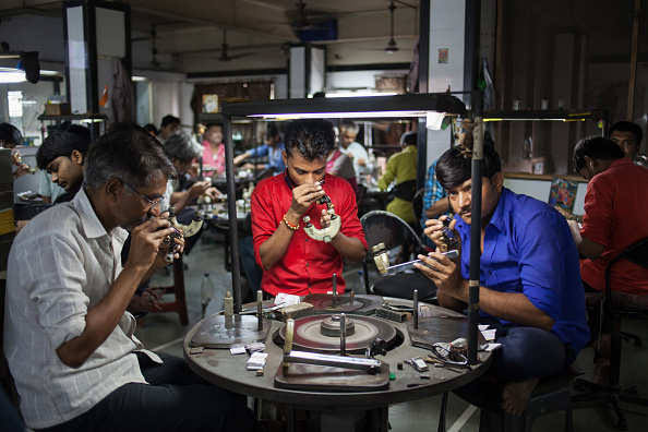 Gujarat [Photo courtesy Ramesh Zilriya, president of the state's Diamond Workers Association]