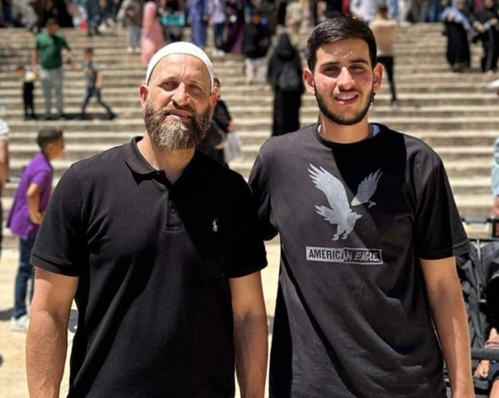Kamel with Saif in an undated photo [Courtesy of family]