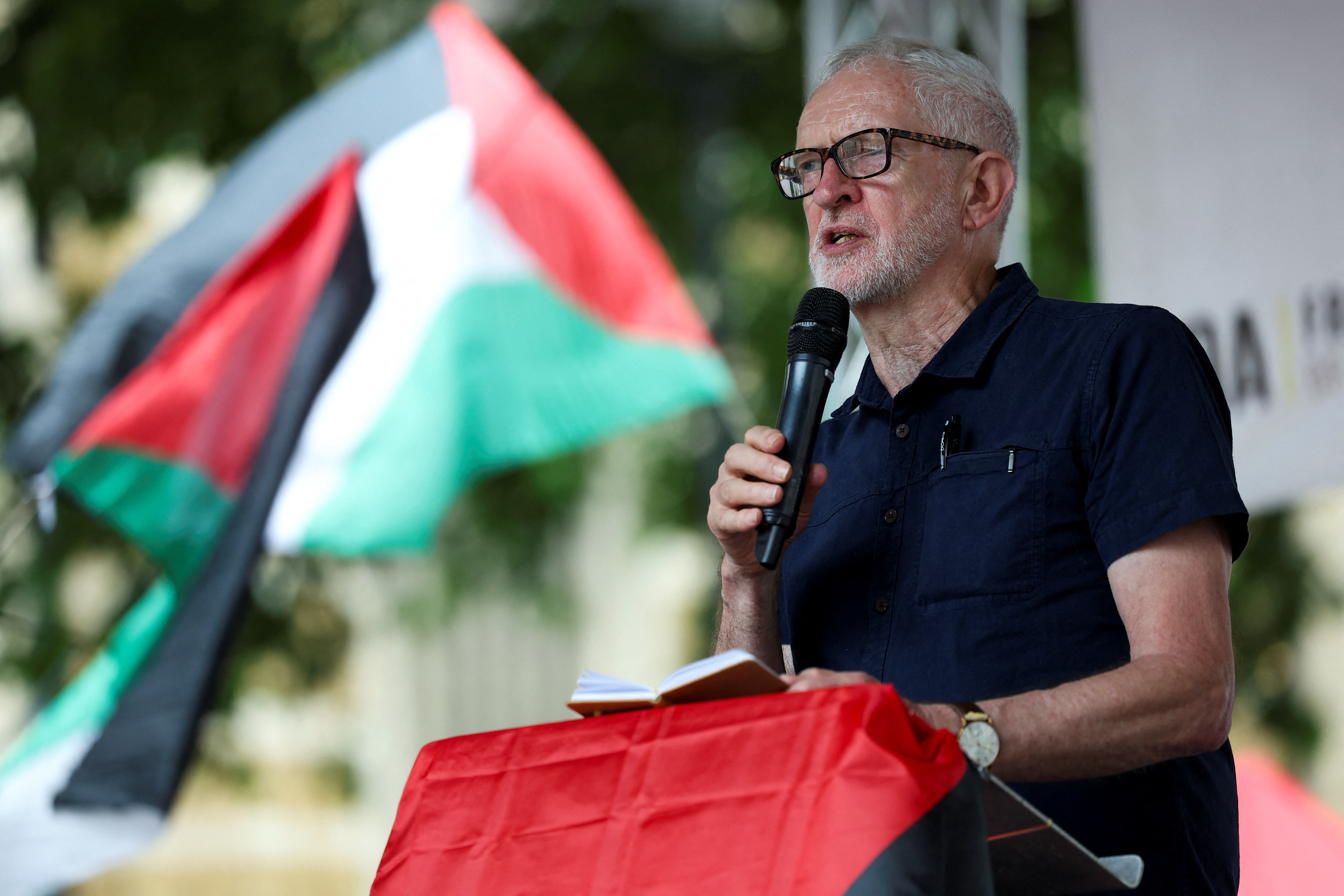 Former Labour leader Jeremy Corbyn
