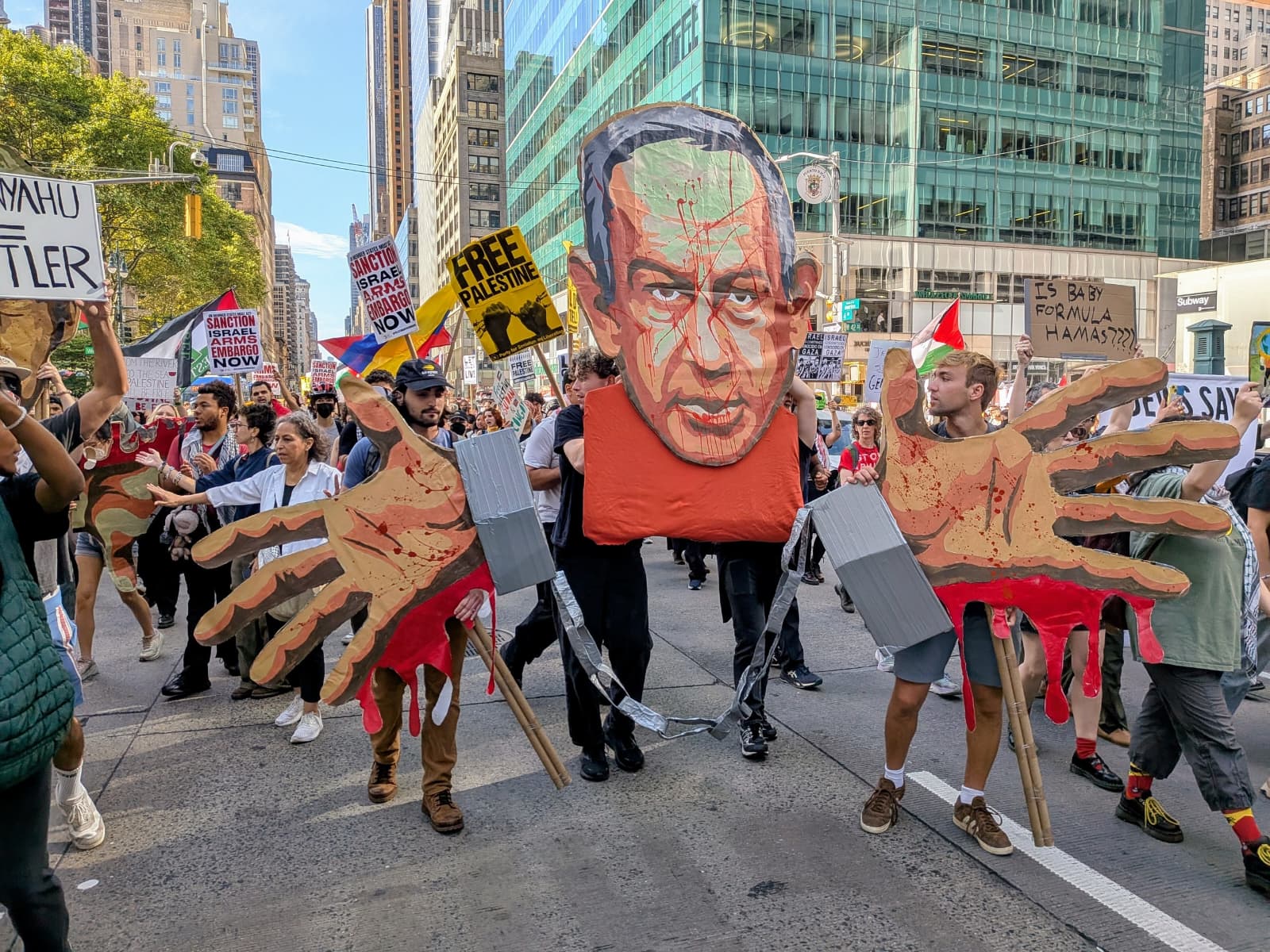 New York protesters