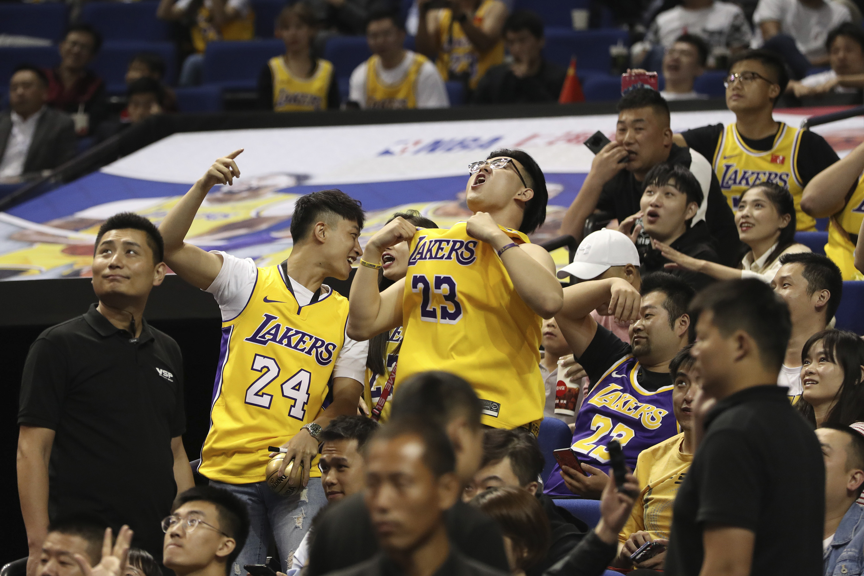 The National Basketball League will return to China for its preseason games for the first time since 2019 [File: AP Photo]