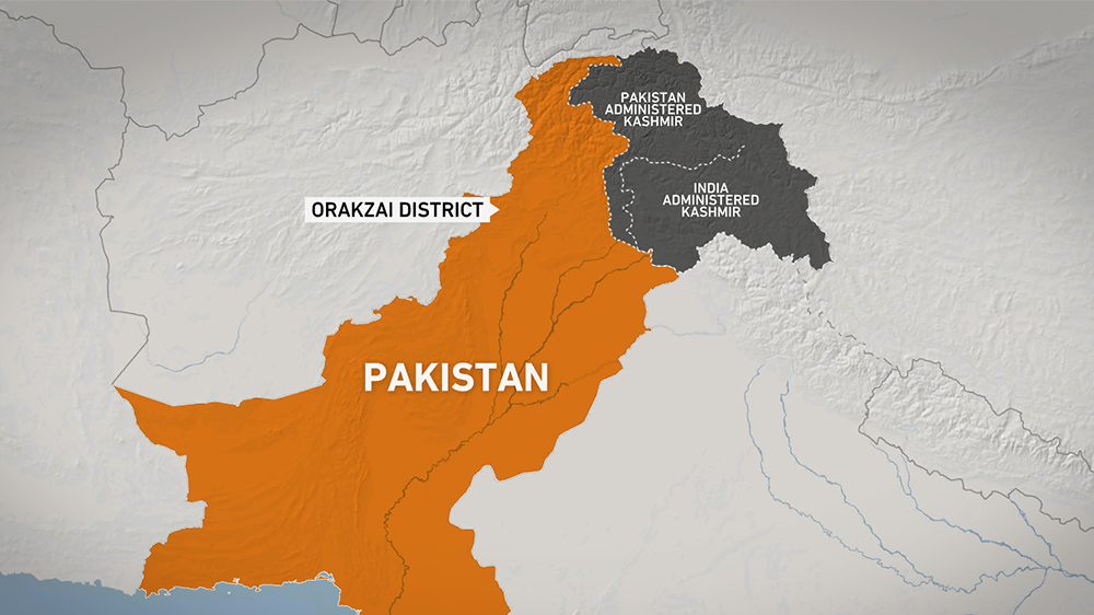 Pakistan map