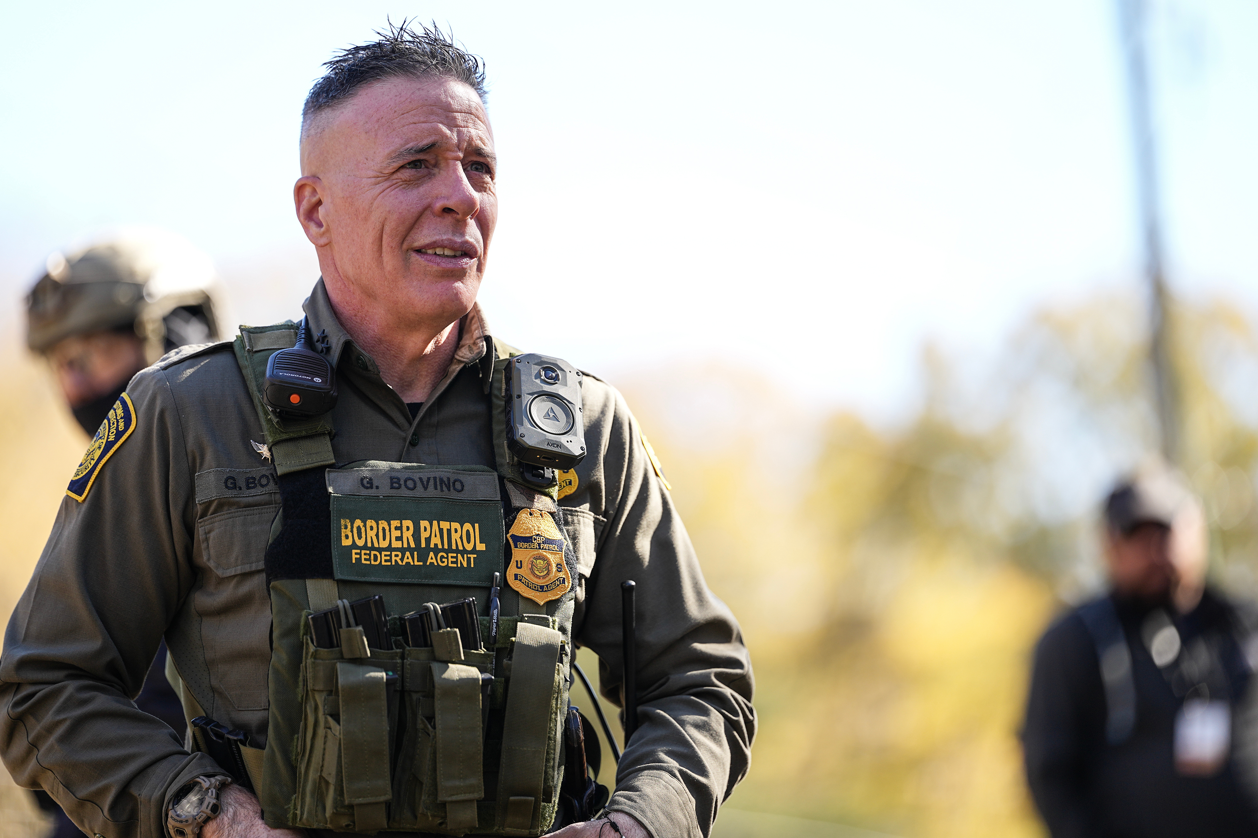A US border patrol commander