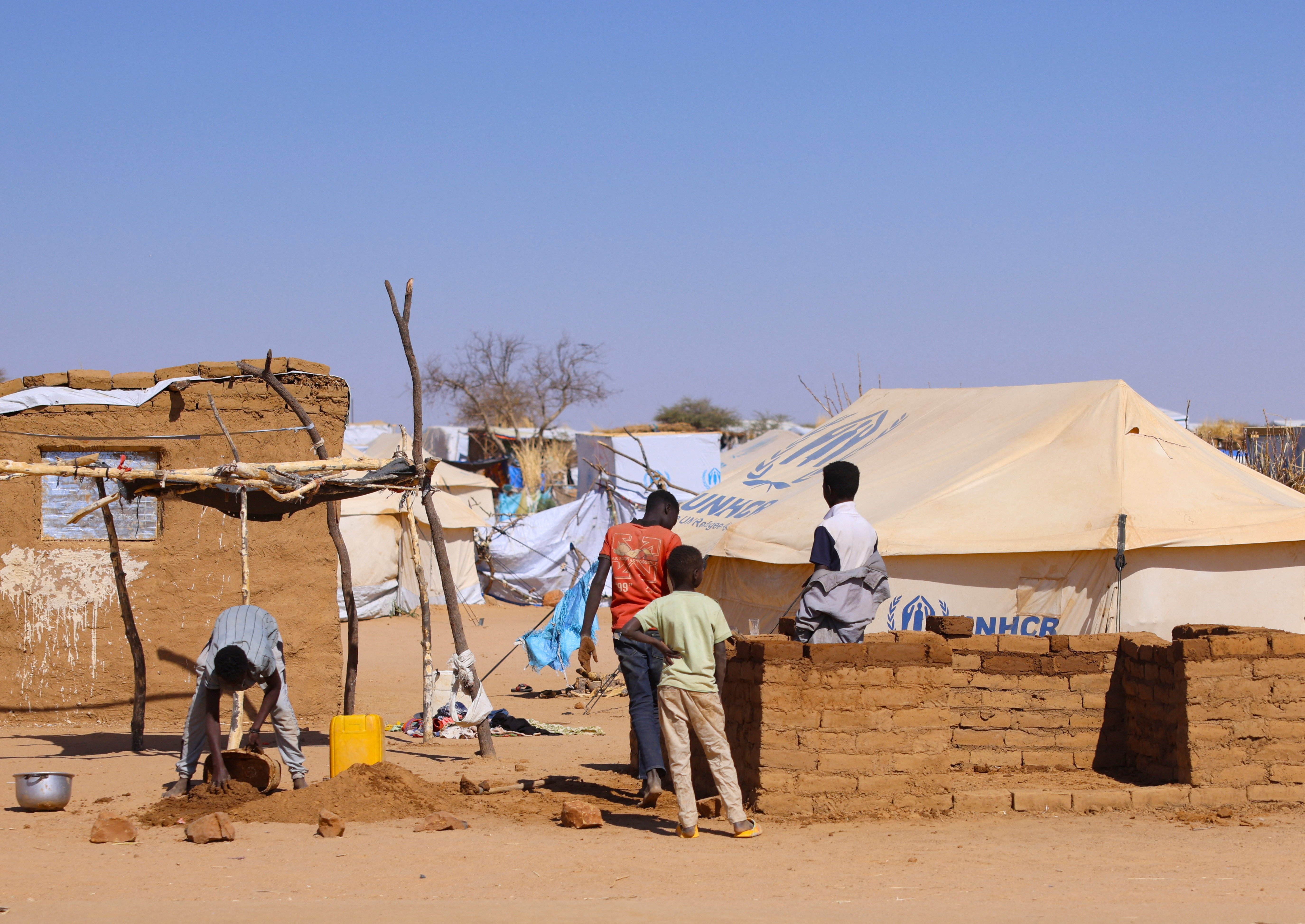 Sudanese refugees