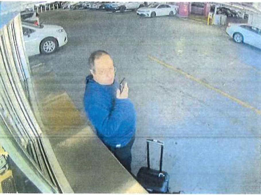 Surveillance images released by police show Claudio Neves Valente, the suspect in the mass shooting at Brown University [Providence Police Dept via AP Photo]