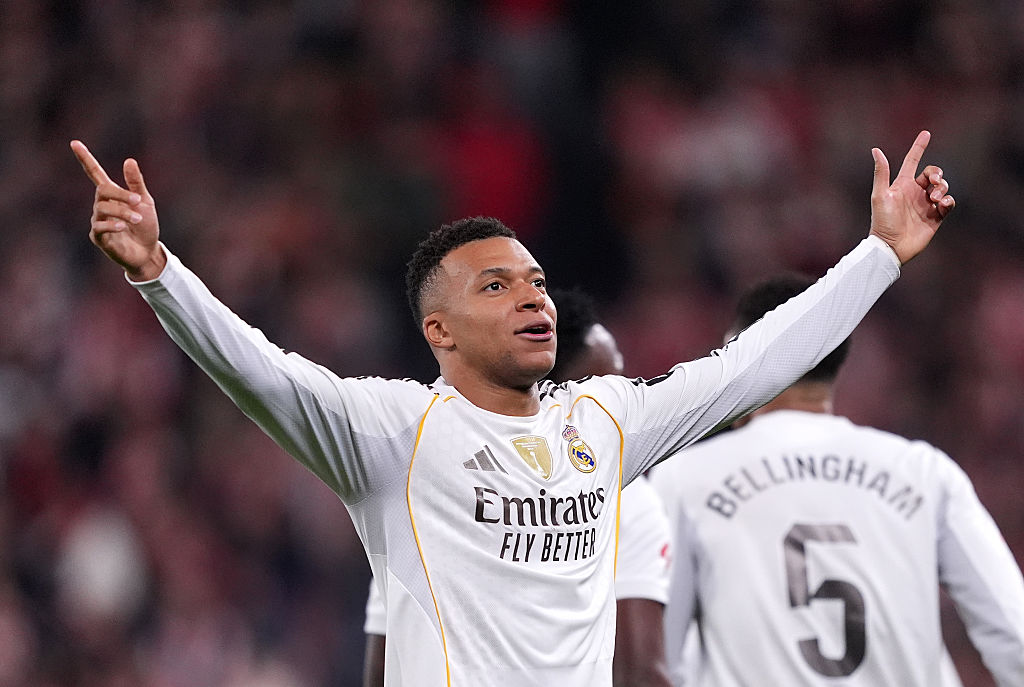 Real Madrid's Kylian Mbappe