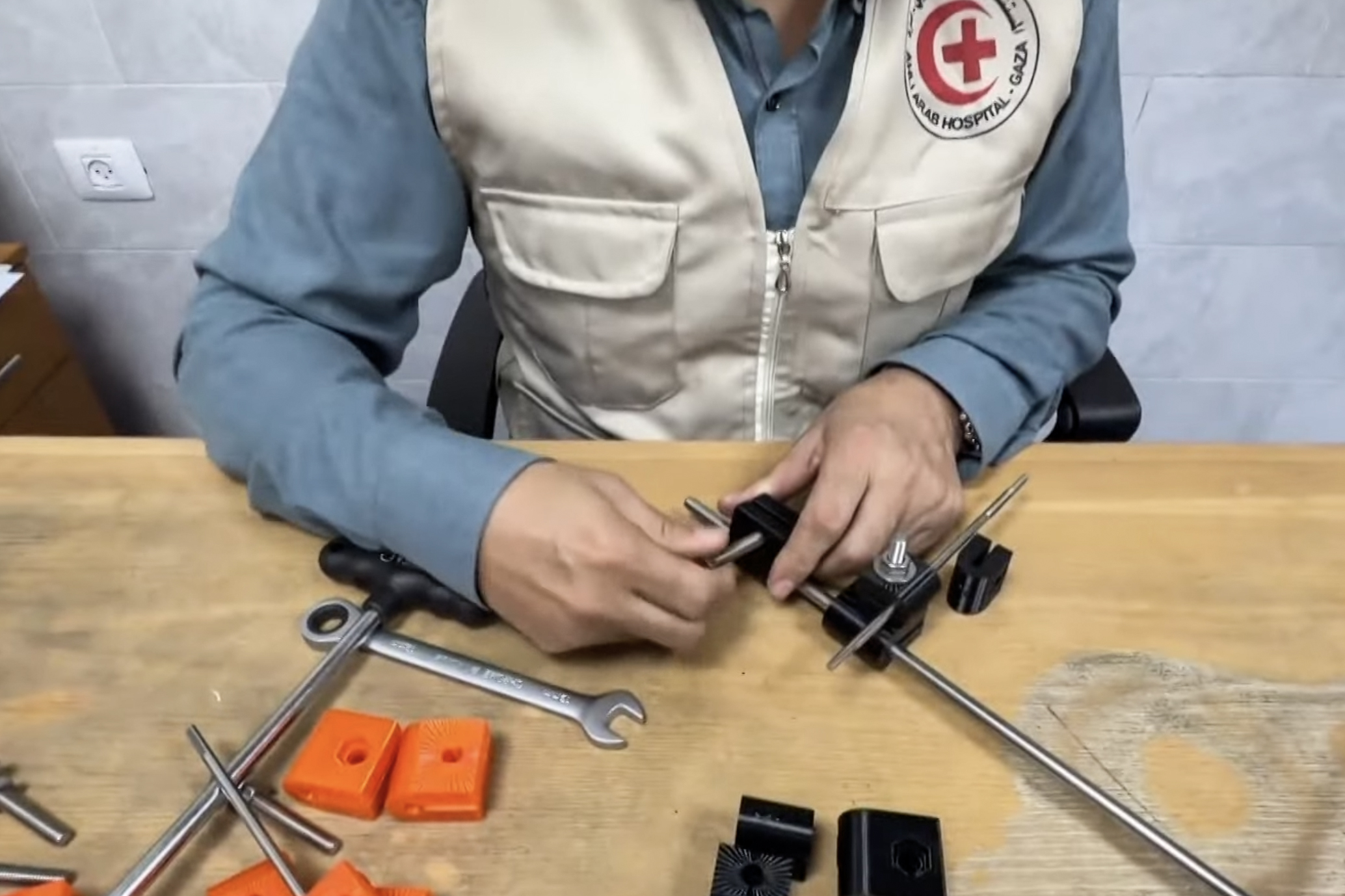 Gaza doctors use 3D