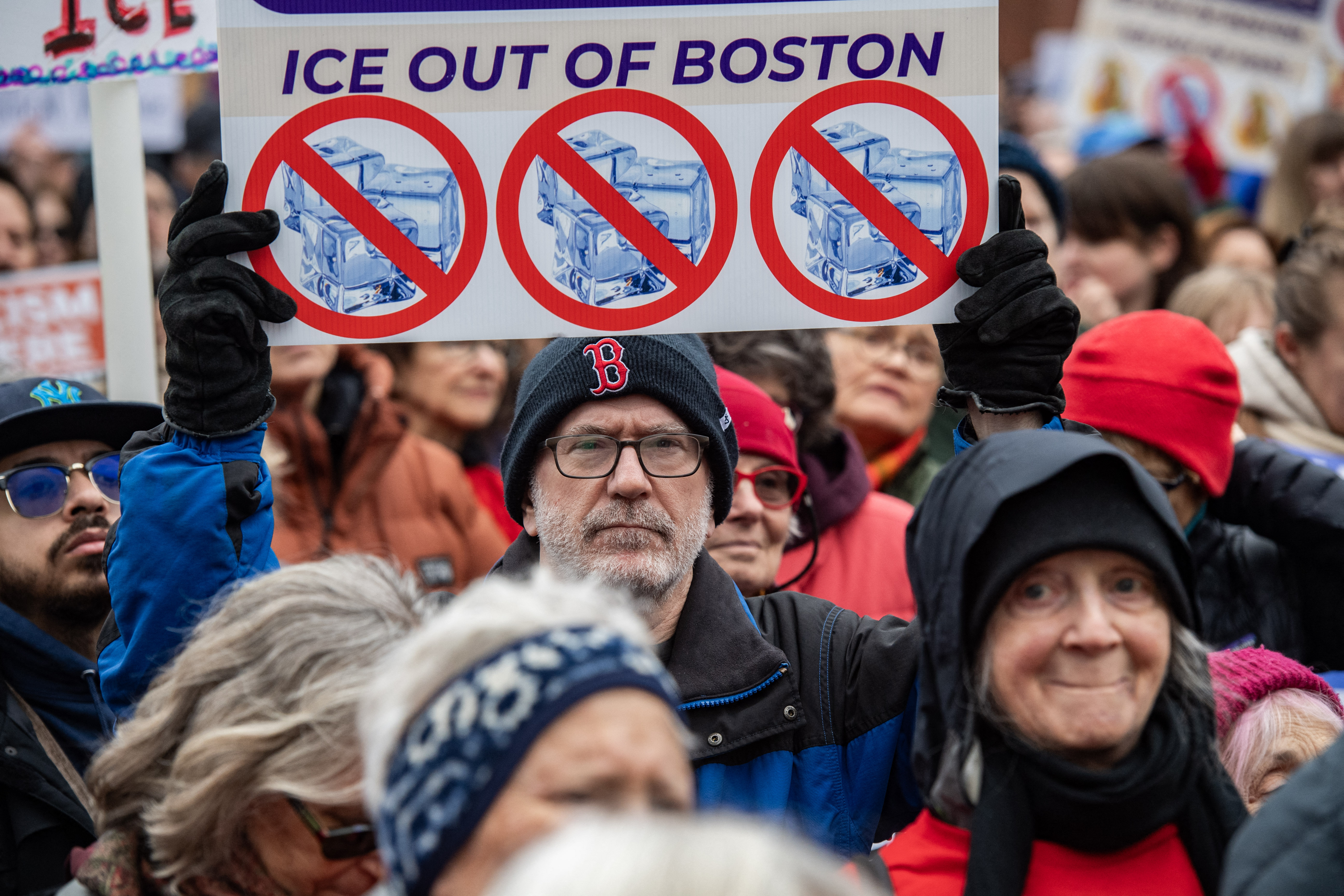 Rallies across US after woman shot and killed by immigration agent