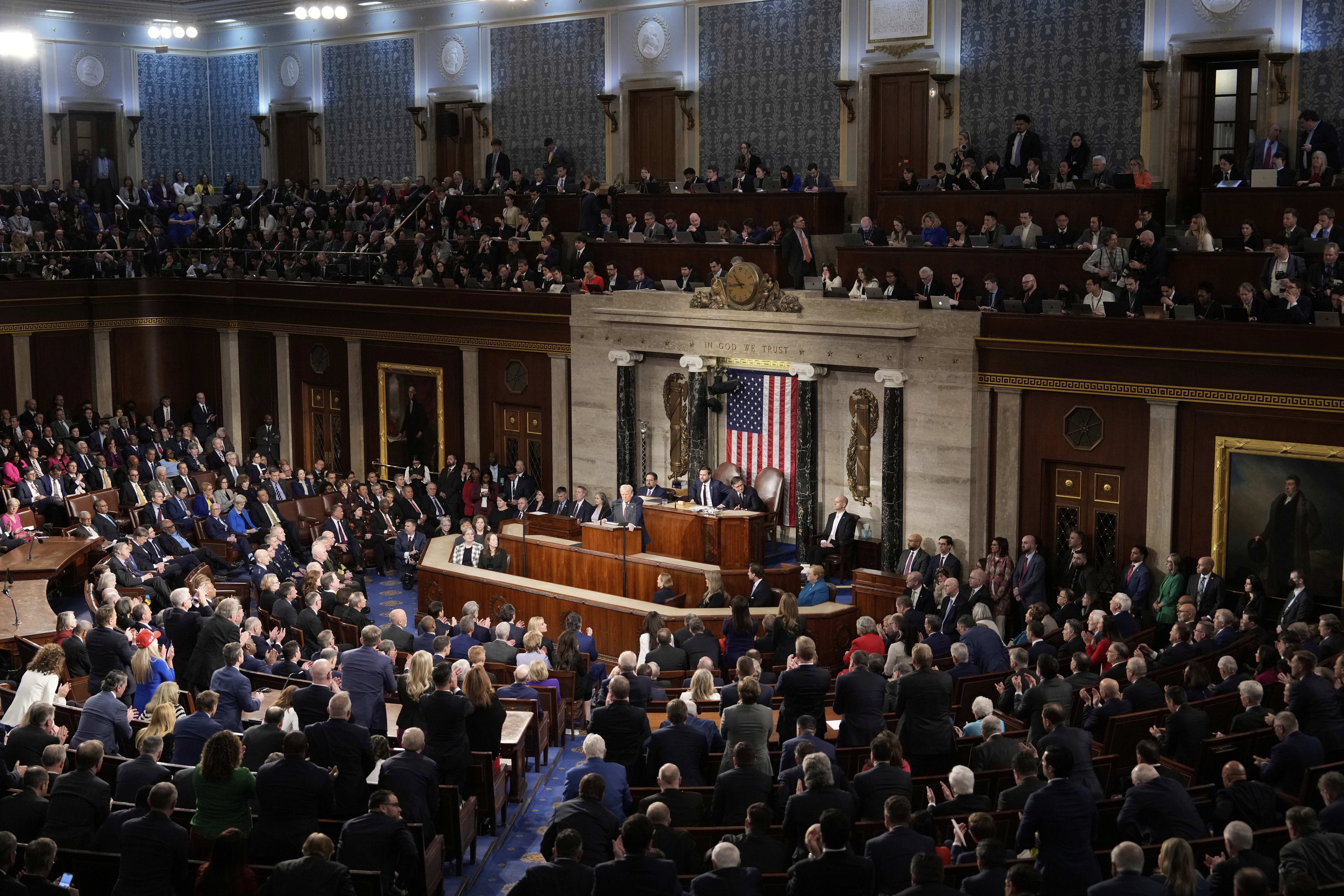 Trump's State of the Union address in 2025