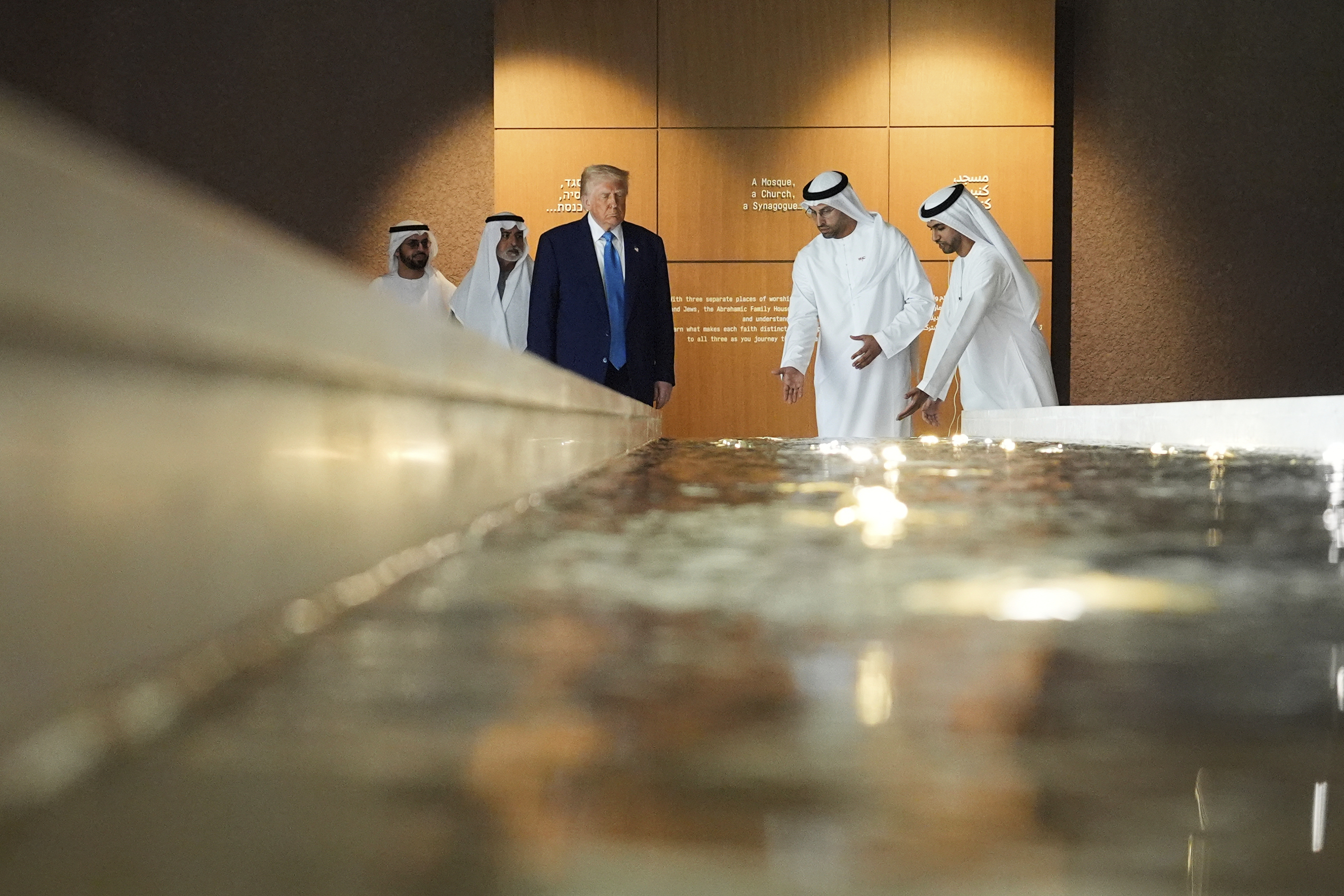 Trump in UAE