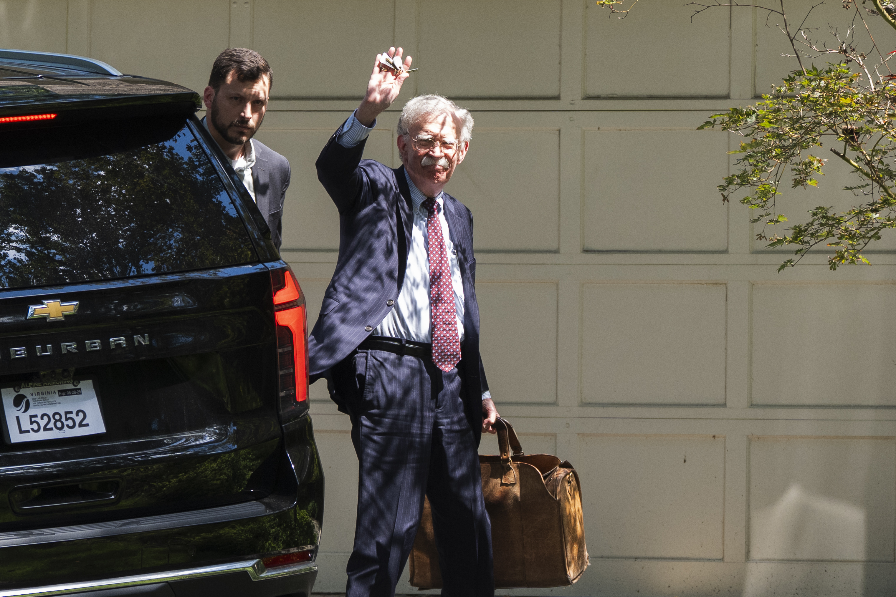 John Bolton waves