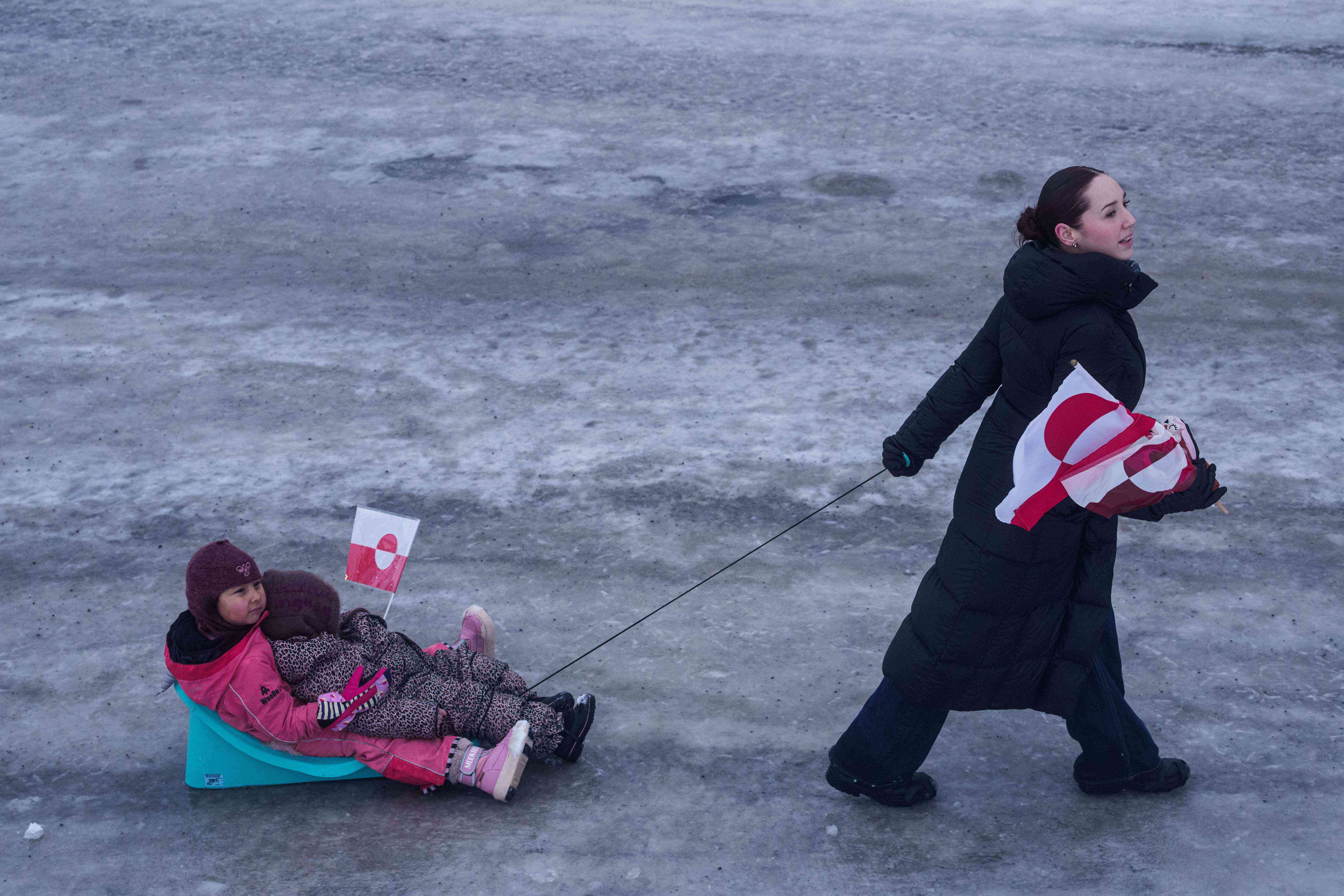 Greenland US Protest