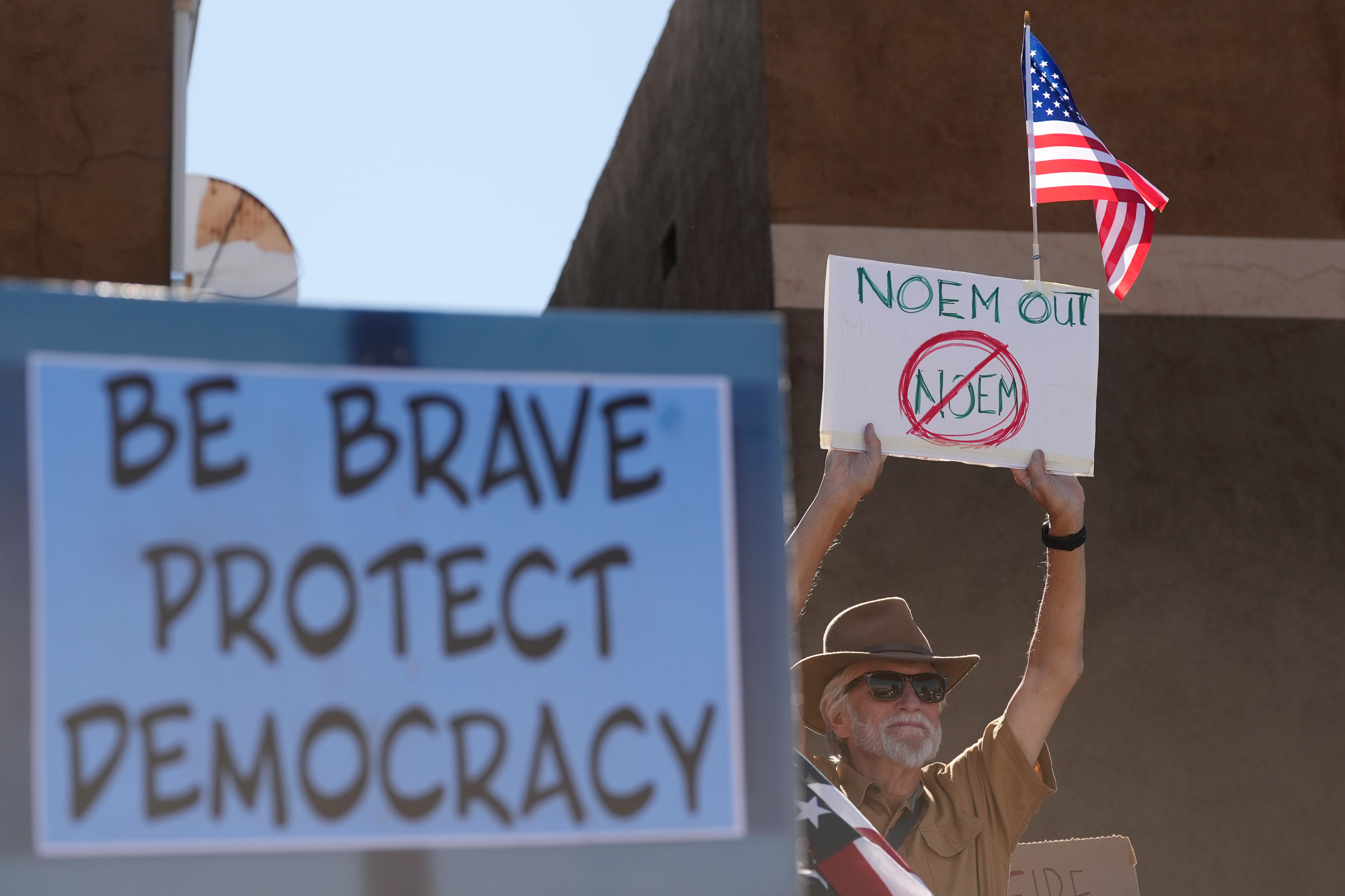 Anti-ICE protesters