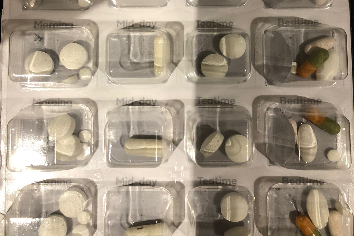 Bill’s father’s pills [Courtesy of Bill Singh]