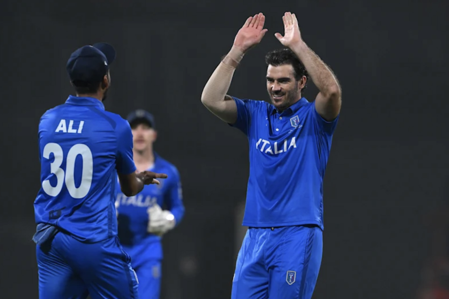 Italy have already signalled their intensions for the T20 World Cup, defeating Canada by 10 runs in Chennai, India, on Monday [Courtesy: International Cricket Council]
