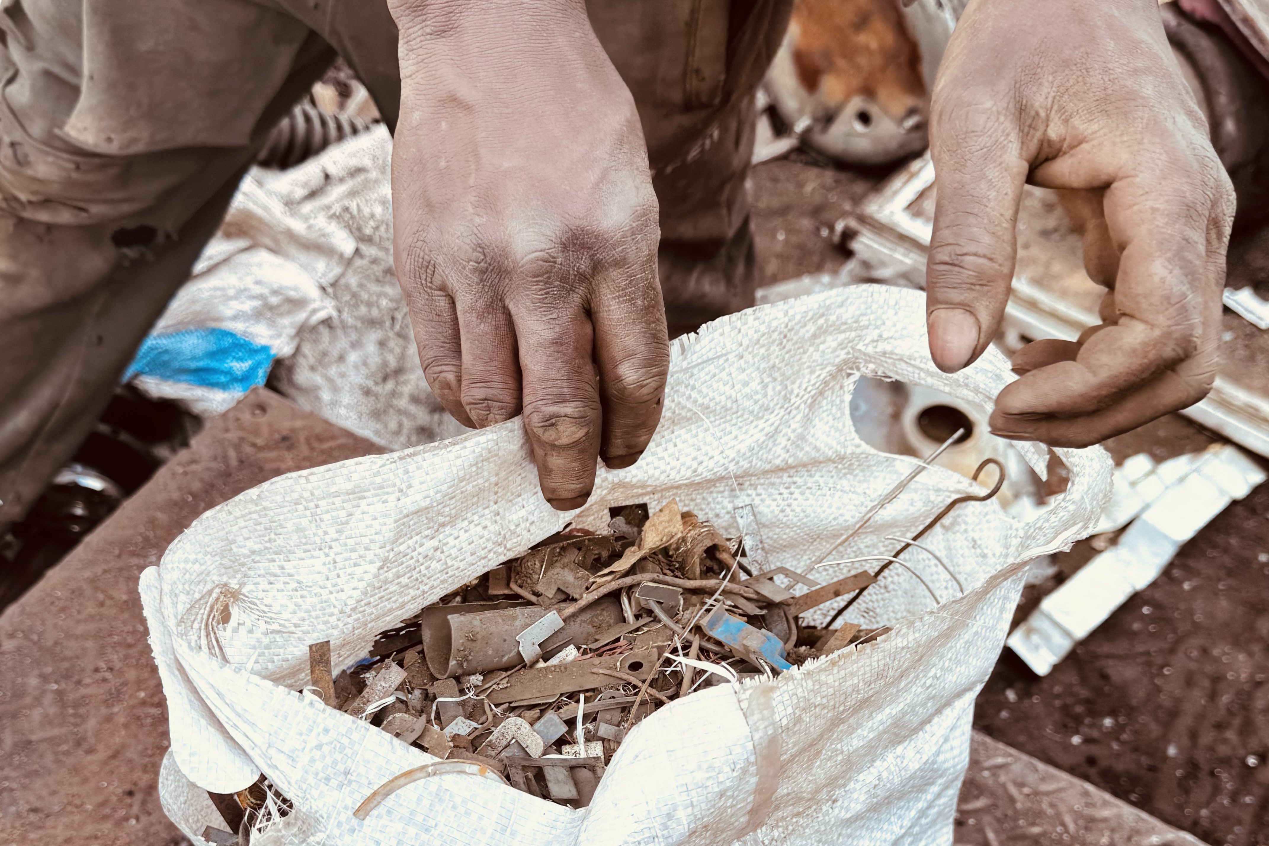 Zimbabwe waste picking