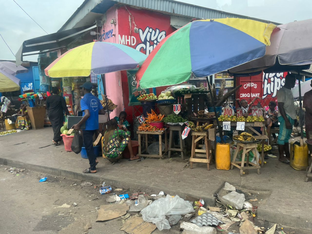 A market in the Republic of the Congo before the 2026 presidential election [Al Jazeera]