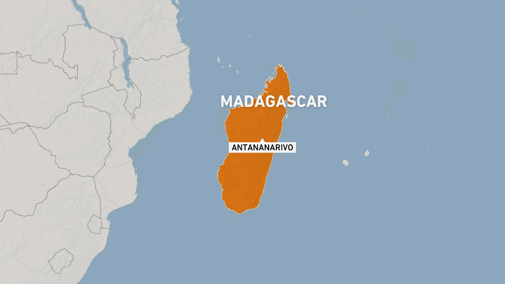 Map of Madagascar