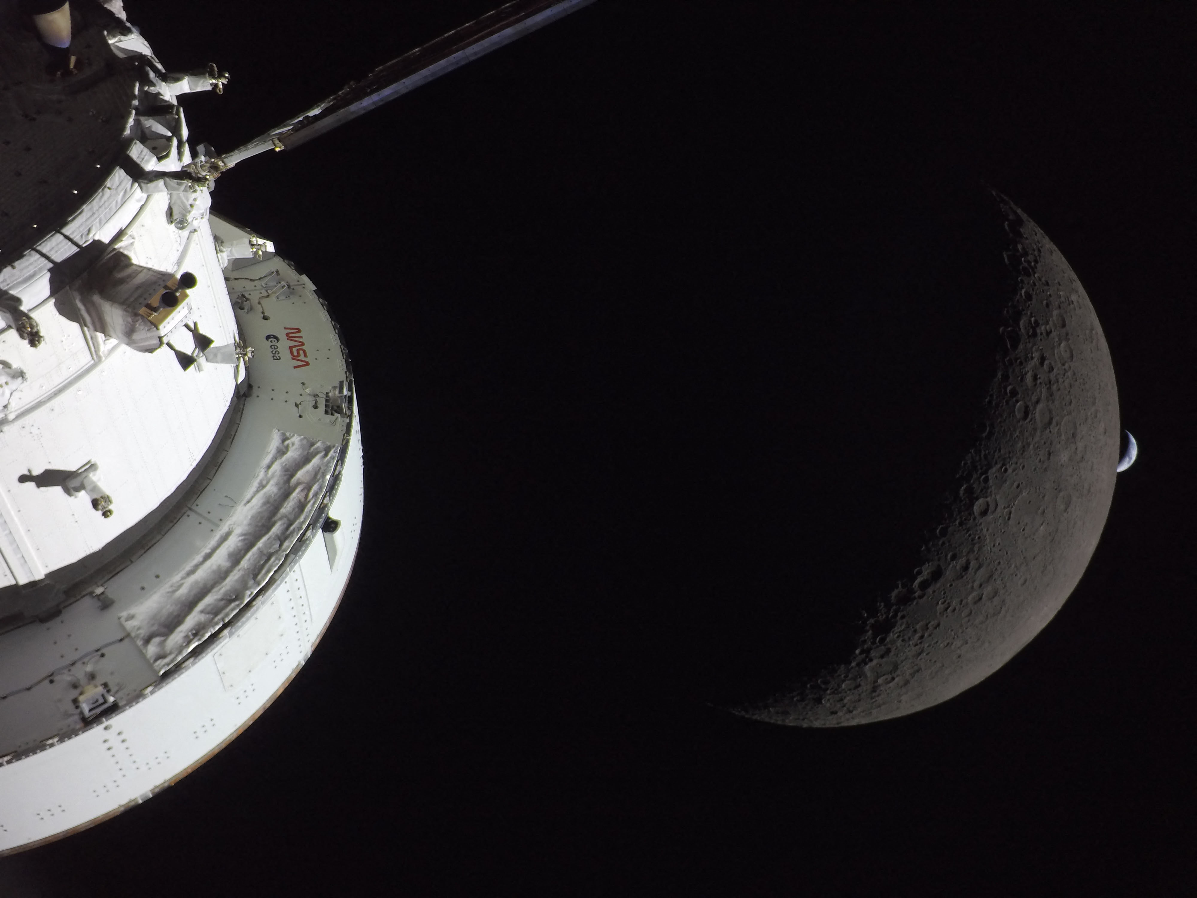 The moon