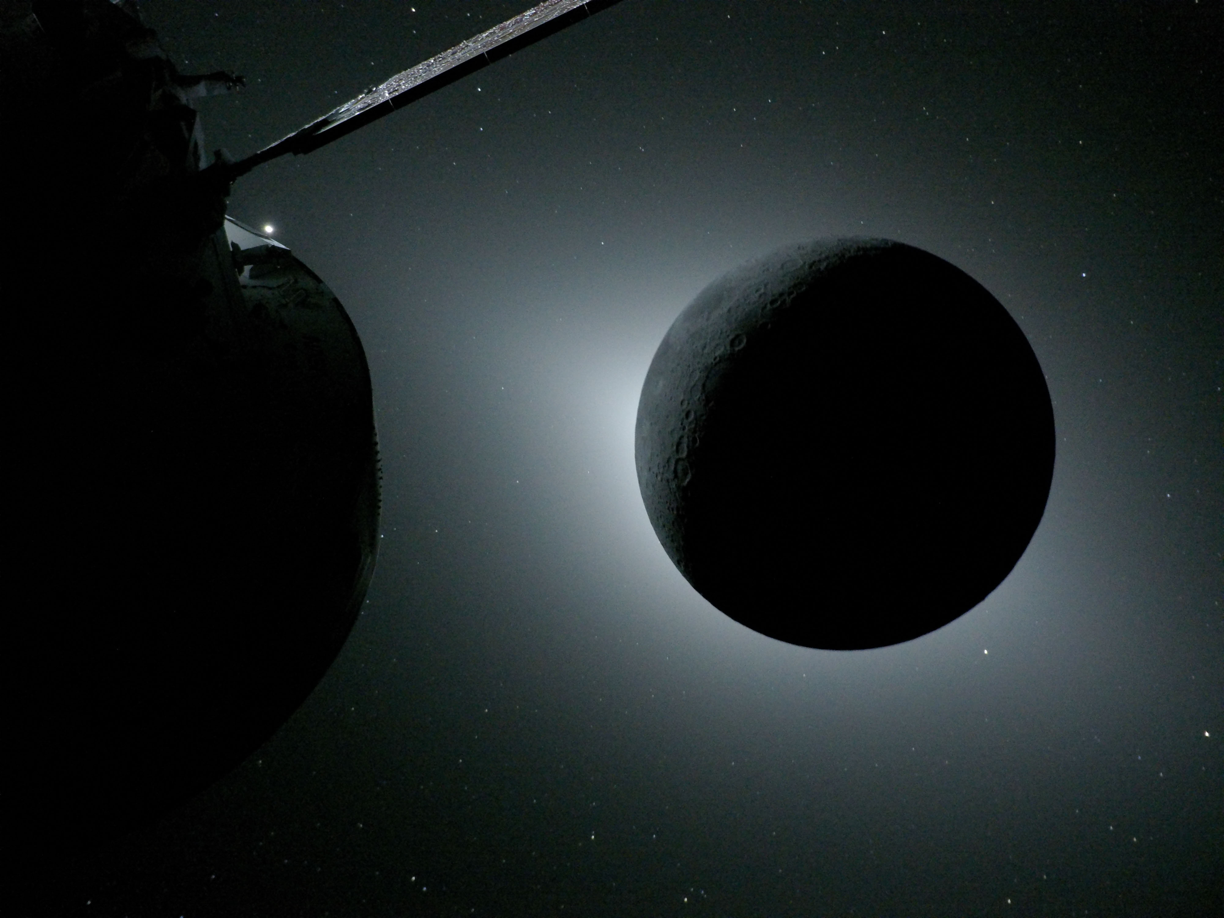 The moon