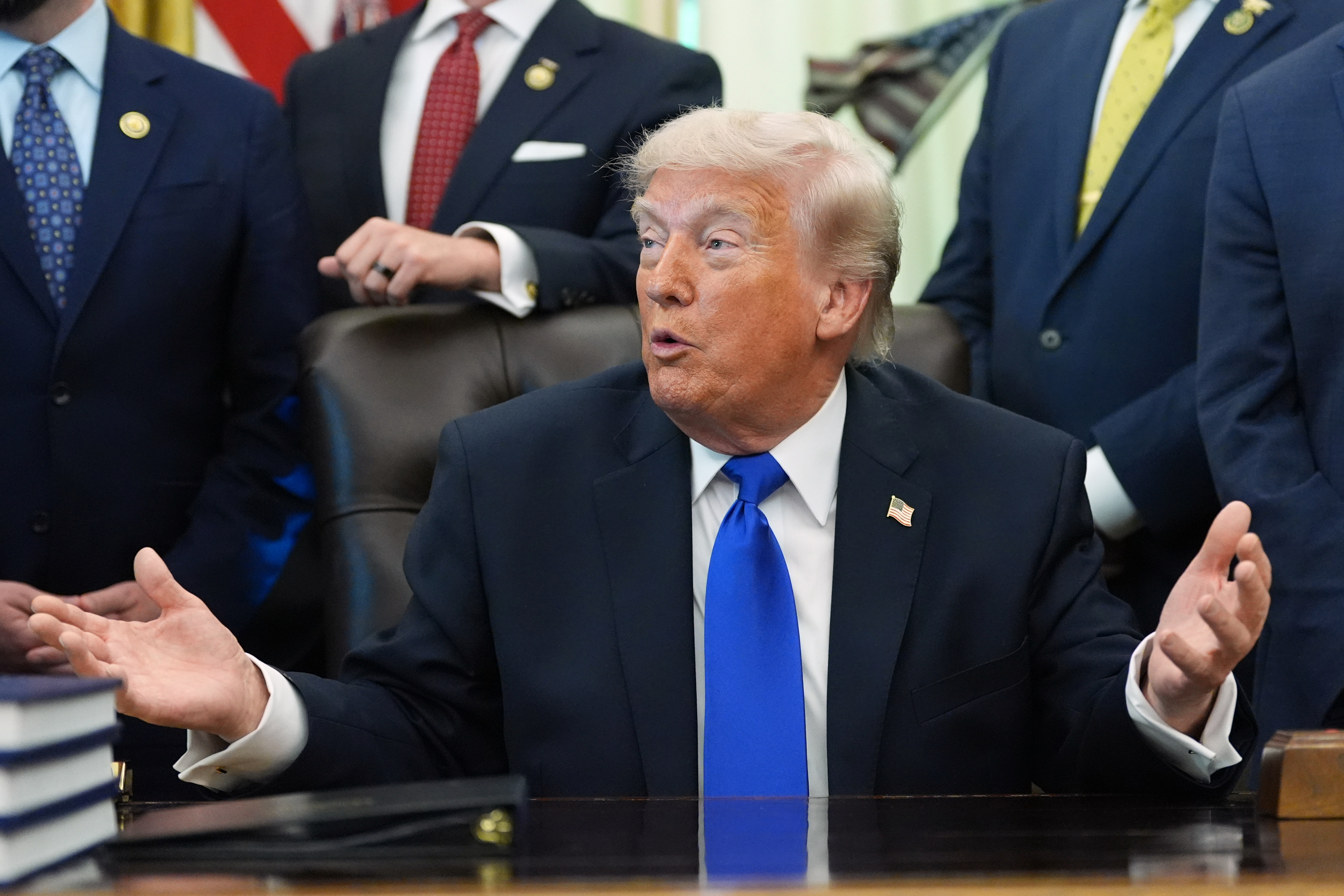 US President Donald Trump addressed Iran's place at World Cup 2026