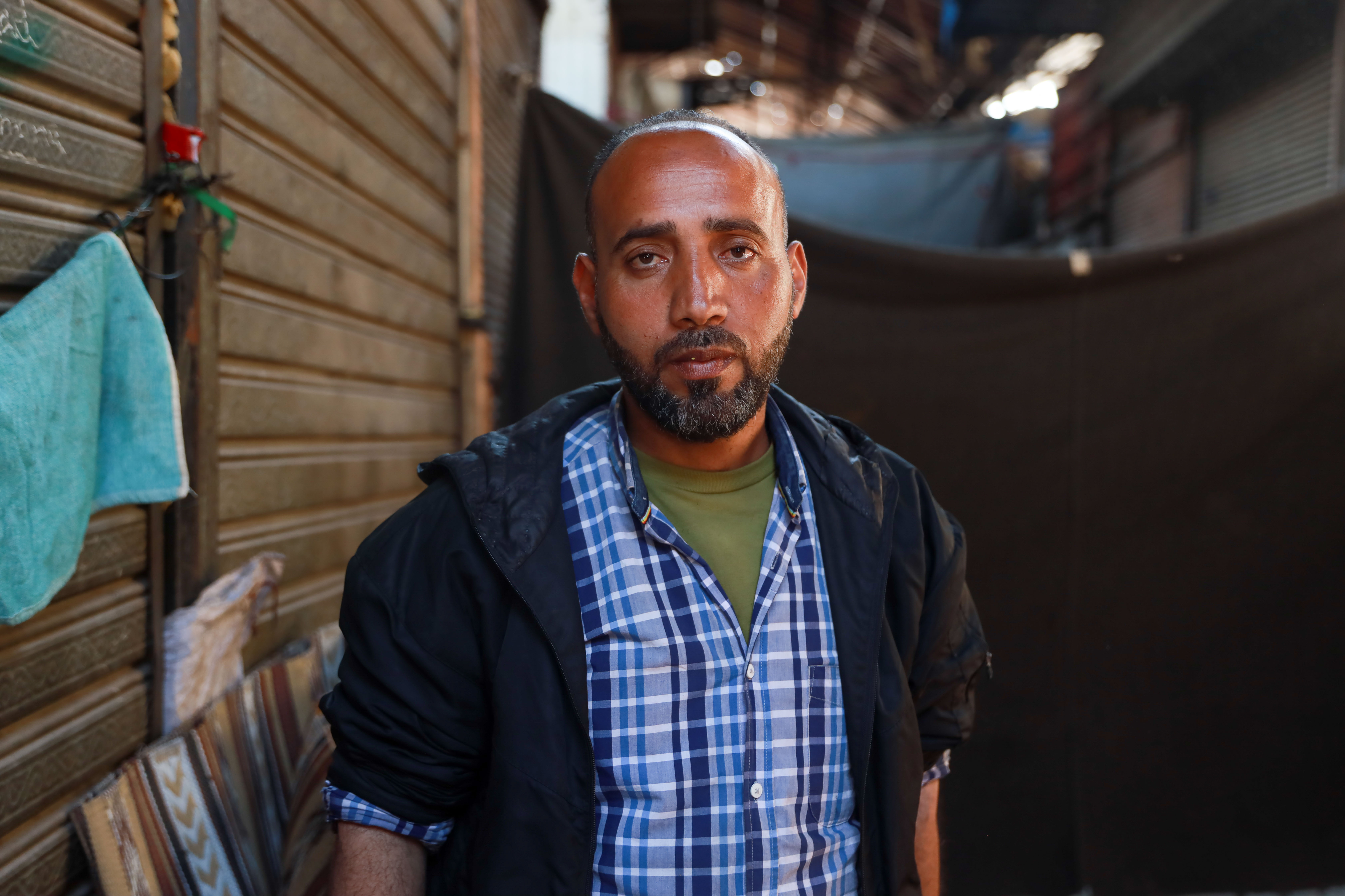 Emad Suhweil says Eid al-Adha rituals have completely disappeared due to the ban on bringing sacrificial animals into the Gaza Strip