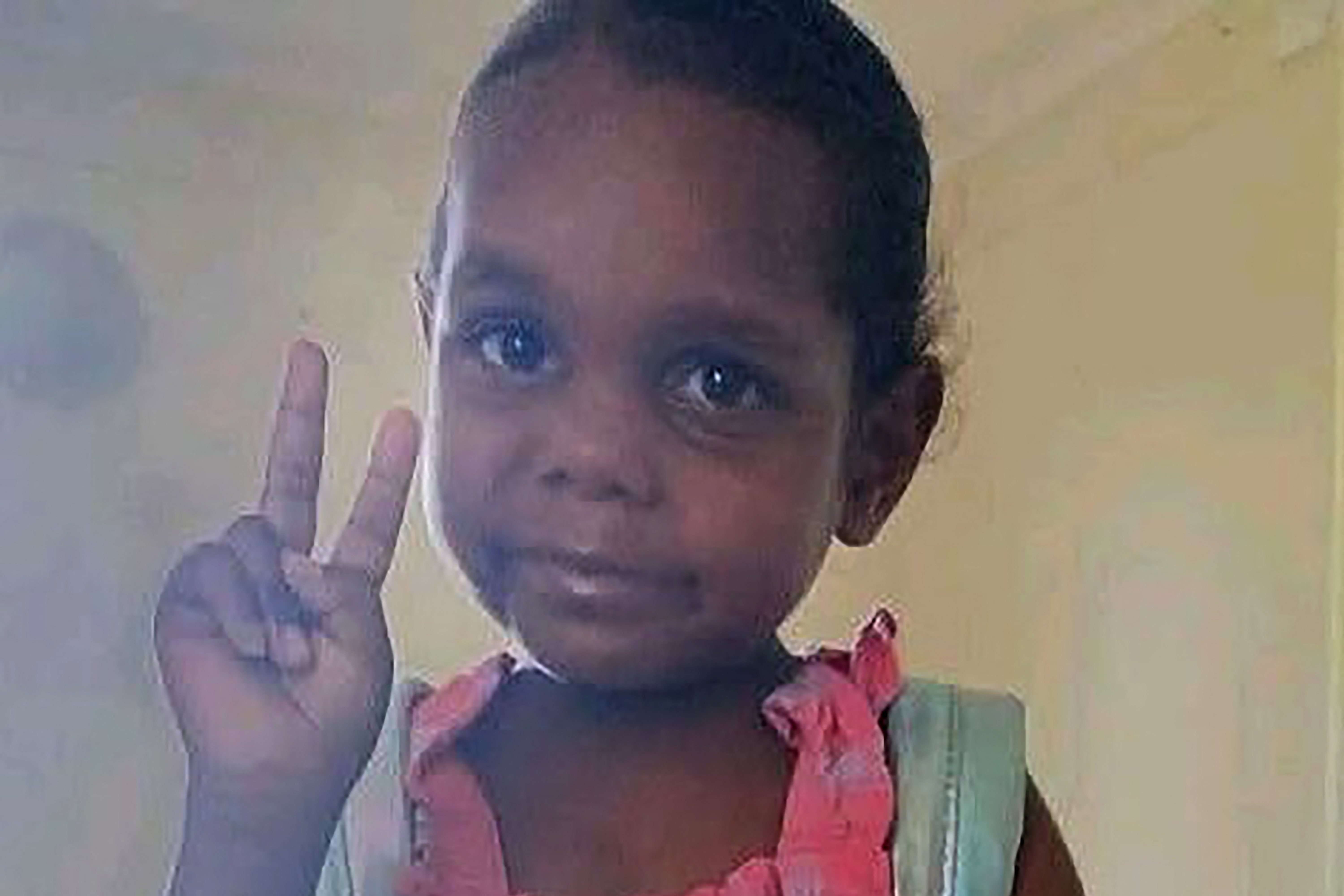 An undated handout photo received from the Northern Territory Police Force on May 1, 2026 shows five-year-old Indigenous girl referred to at her family's request as Kumanjayi Little Baby.
