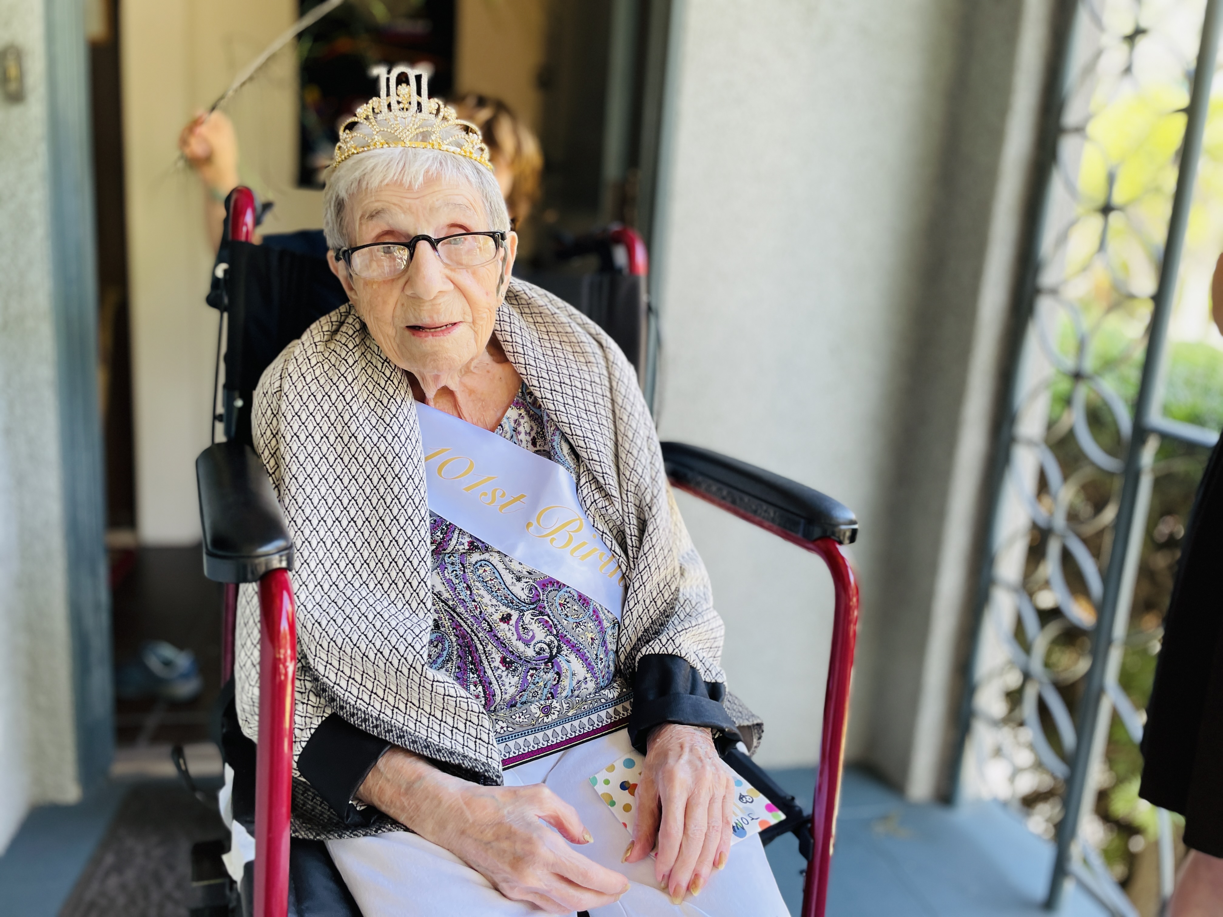 The late Jeannette Volpin celebrated her 101st birthday in 2021
