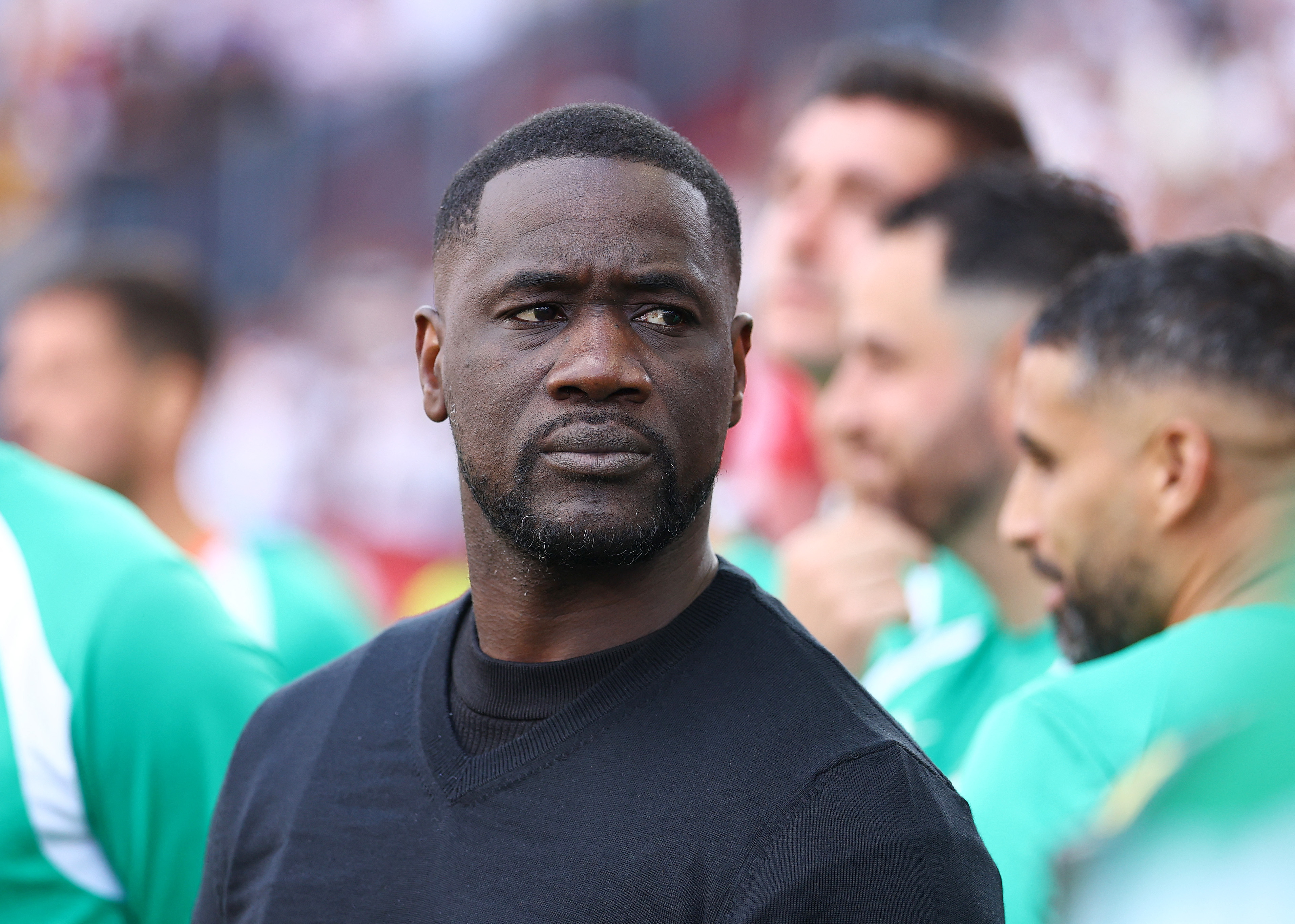 TORONTO, ONTARIO - JUNE 20: Emerse Fae, Head Coach of Cote d'Ivoire, looks on before the FIFA World Cup 2026 Group E match between Germany and Cote D'Ivoire at Toronto Stadium on June 20, 2026 in Toronto, Ontario. Robert Cianflone/Getty Images/AFP (Photo by ROBERT CIANFLONE / GETTY IMAGES NORTH AMERICA / Getty Images via AFP)