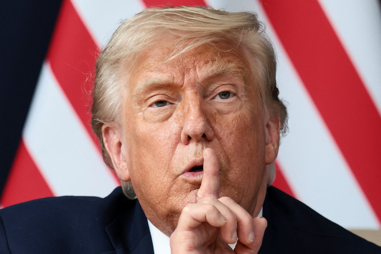 US President Donald Trump attends a bilateral meeting with Indian Prime Minister Narendra Modi during the G7 Summit in Evian-les-Bains, France on June 17, 2026. [Evelyn Hockstein/Reuters]
