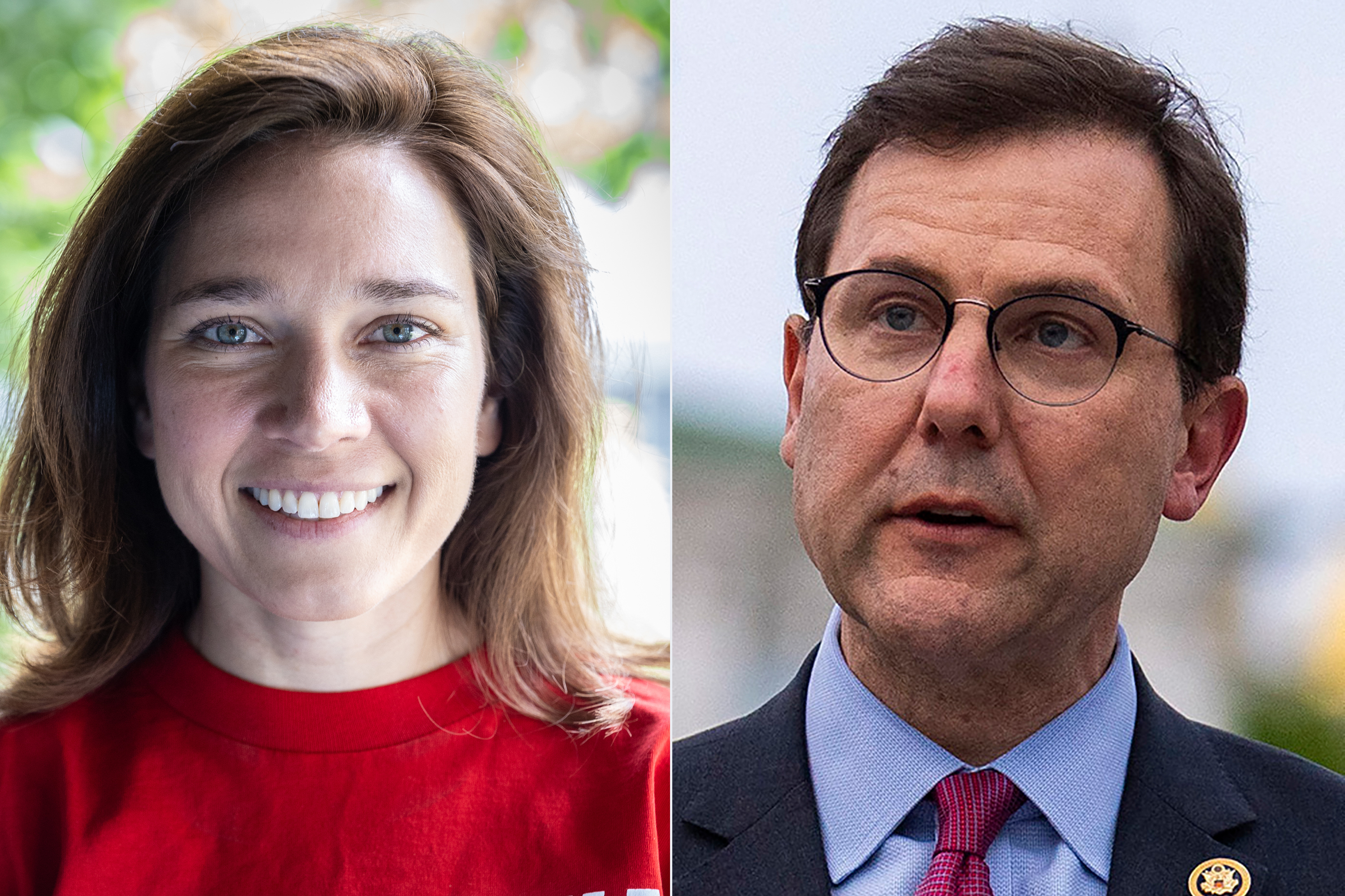 Rebecca Bennett and Tom Kean Jr [AP]